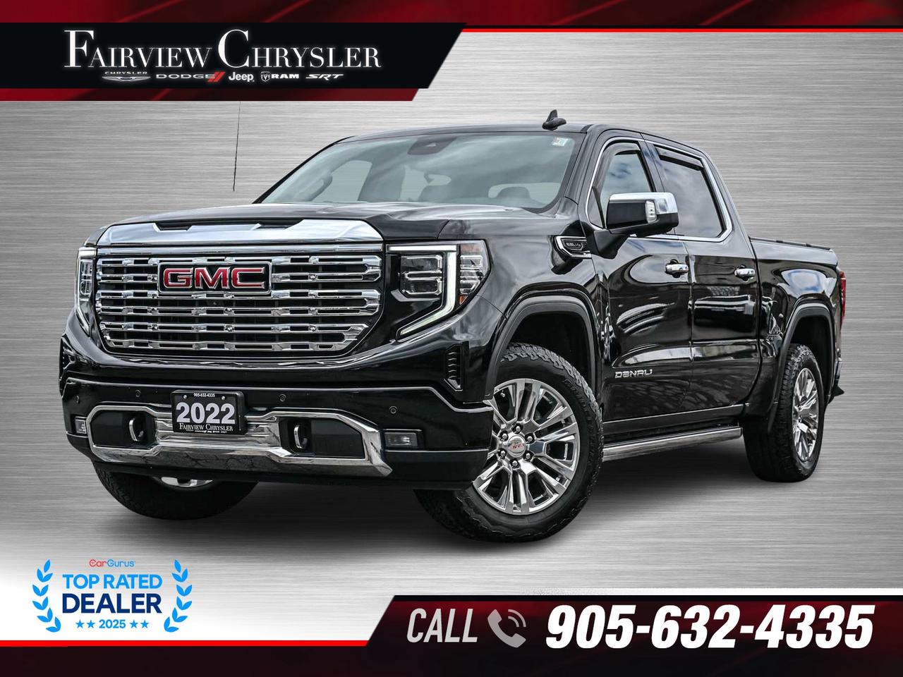 2022 GMC Sierra 1500 Denali SUNROOF   NAV   CARPLAY   LEATHER   POWER B Photo0