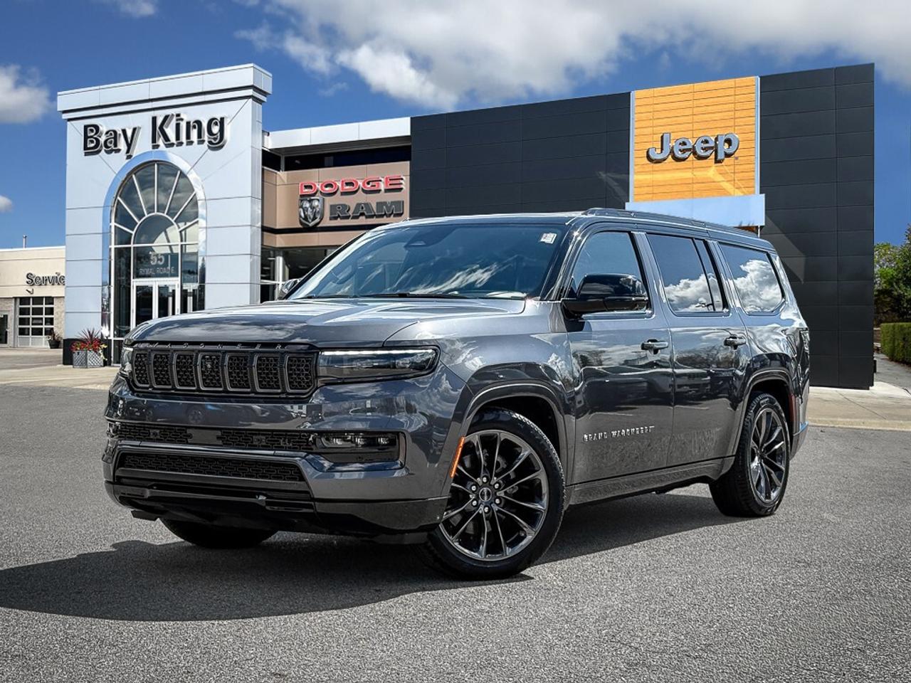 2024 Jeep Grand Wagoneer Series III   SERIES 3   OBSIDIAN   SEATBACK VIDEO Photo