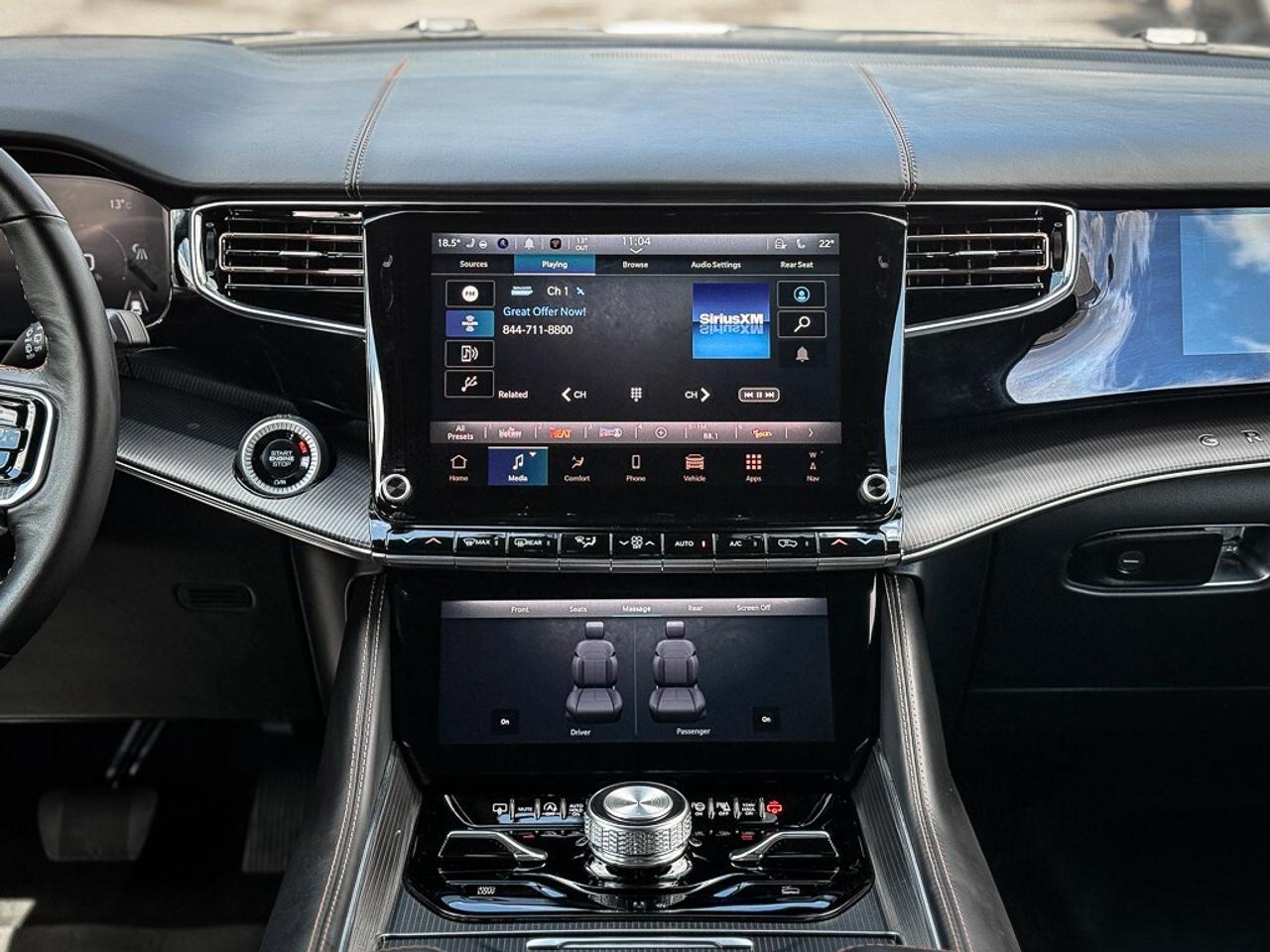 2024 Jeep Grand Wagoneer Series III   SERIES 3   OBSIDIAN   SEATBACK VIDEO Photo
