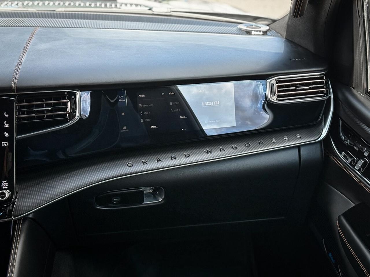 2024 Jeep Grand Wagoneer Series III   SERIES 3   OBSIDIAN   SEATBACK VIDEO Photo