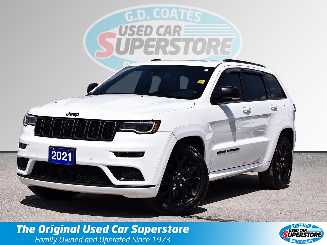 2021 Jeep Grand Cherokee Limited X 4x4 ~Nav ~Leather ~Moonroof ~Blind Spot Photo