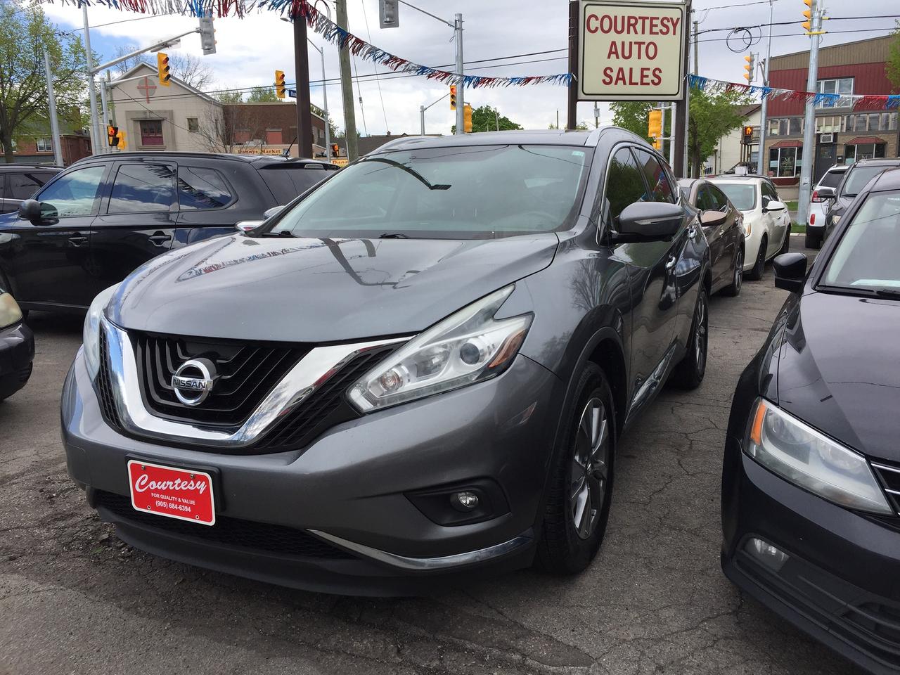 2015 Nissan Murano Navi, Rev-Cam, Pano Roof, Leather