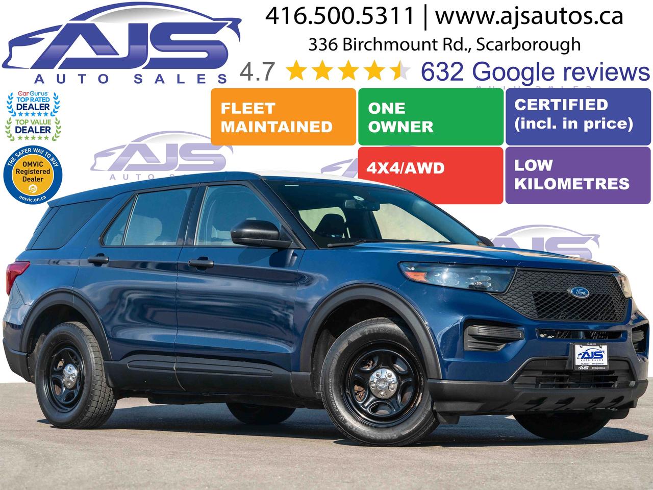 2022 Ford Explorer AWD POLICE INTERCEPTOR UTILITY Photo