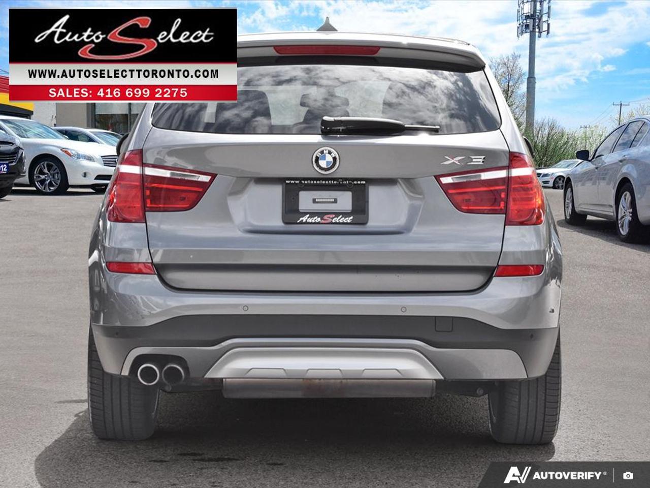 2017 BMW X3 xDrive28i AWD - Technology Pkg - Backup Camera - Pan Sunroof Photo