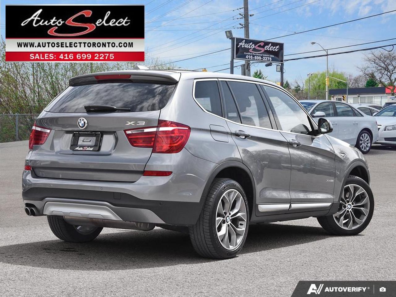 2017 BMW X3 xDrive28i AWD - Technology Pkg - Backup Camera - Pan Sunroof Photo