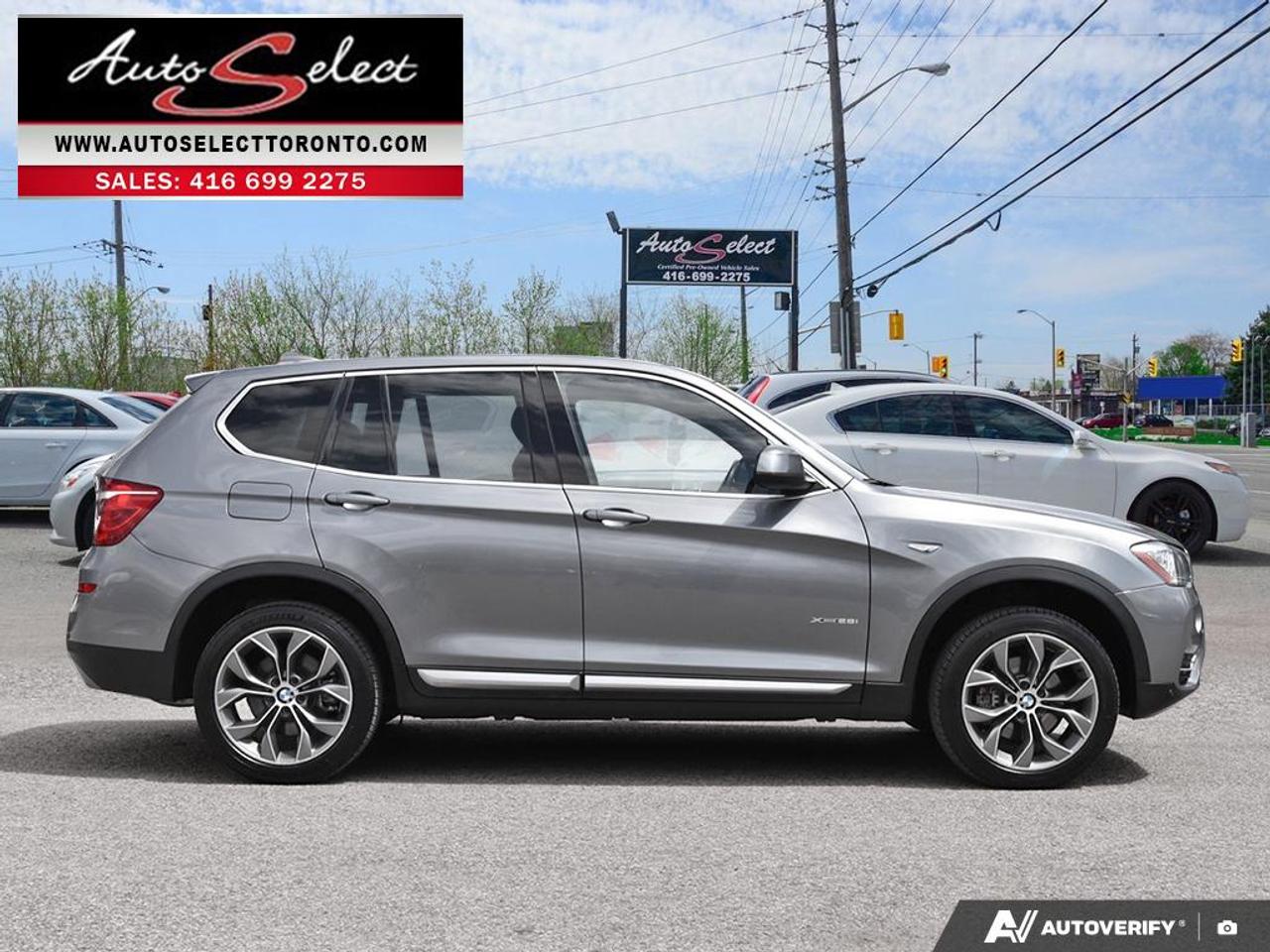 2017 BMW X3 xDrive28i AWD - Technology Pkg - Backup Camera - Pan Sunroof Photo