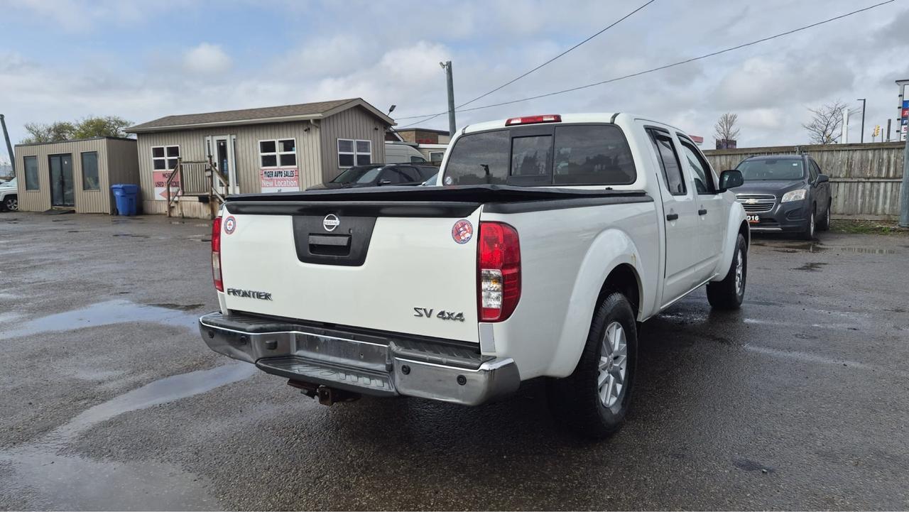 2016 Nissan Frontier SV, 4X4, V6, CREW CAB, TONNEAU COVER, CERTIFIED Photo4