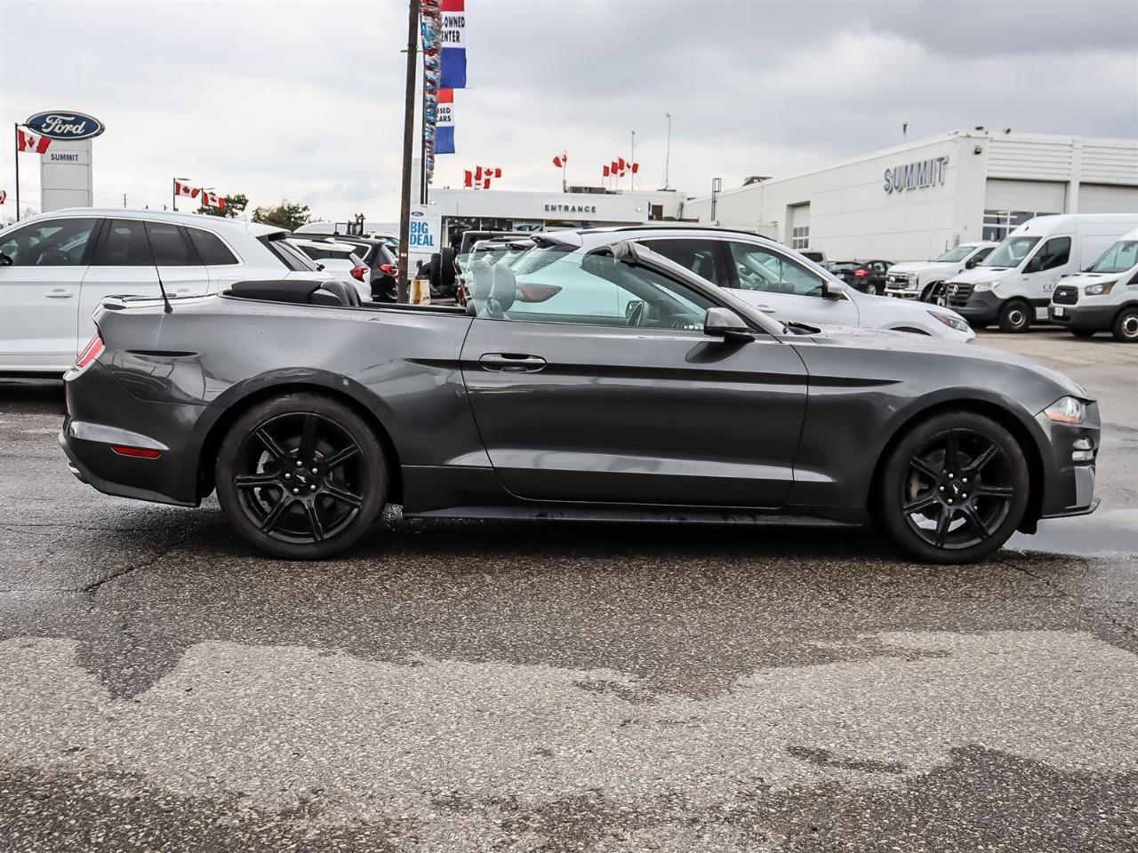 2018 Ford Mustang EcoBoost Premium Convertible | Leather | Premium Pkg. | Two Sets Tires & Rims | Fun | Photo
