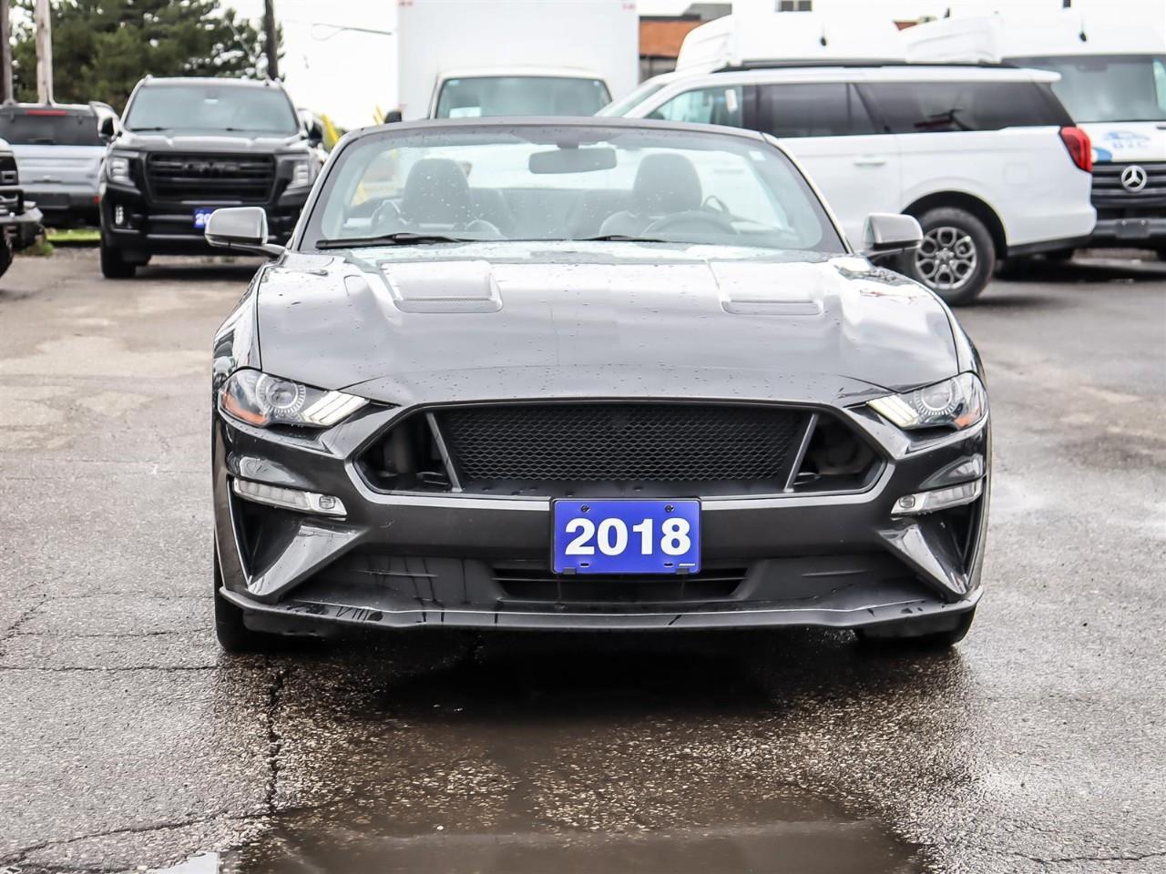 2018 Ford Mustang EcoBoost Premium Convertible | Leather | Premium Pkg. | Two Sets Tires & Rims | Fun | Photo