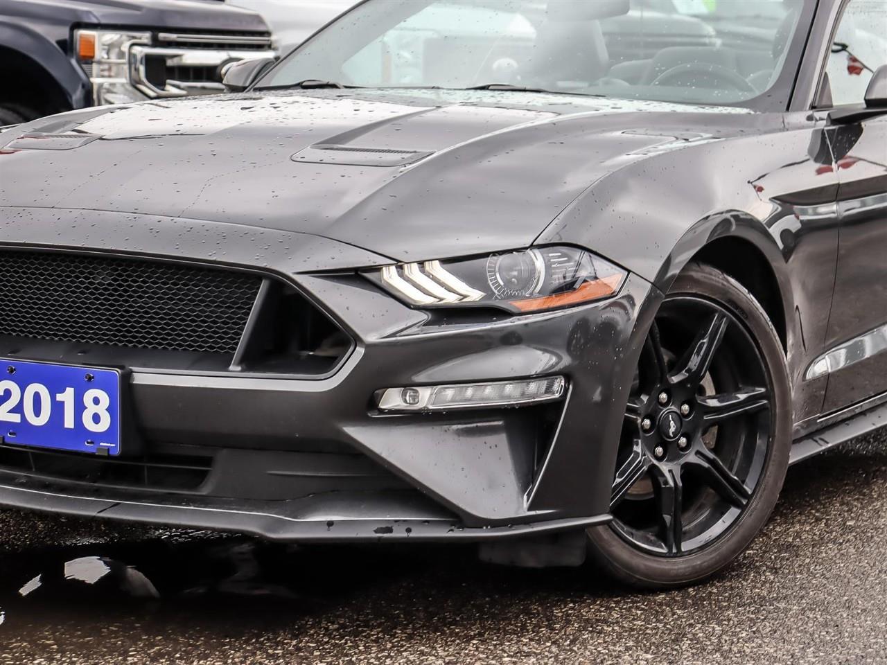 2018 Ford Mustang EcoBoost Premium Convertible | Leather | Premium Pkg. | Two Sets Tires & Rims | Fun | Photo