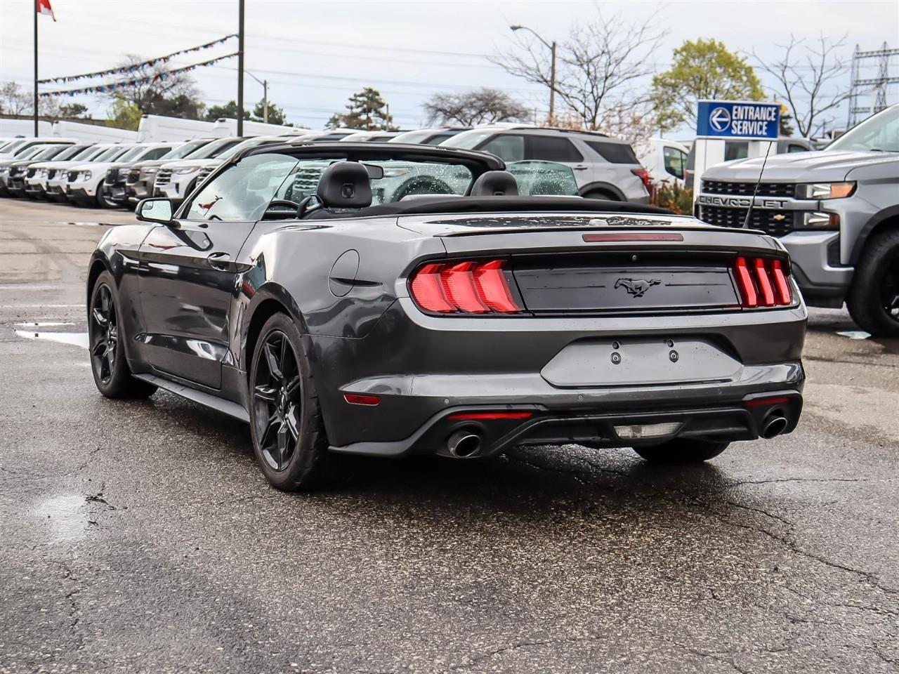 2018 Ford Mustang EcoBoost Premium Convertible | Leather | Premium Pkg. | Two Sets Tires & Rims | Fun | Photo