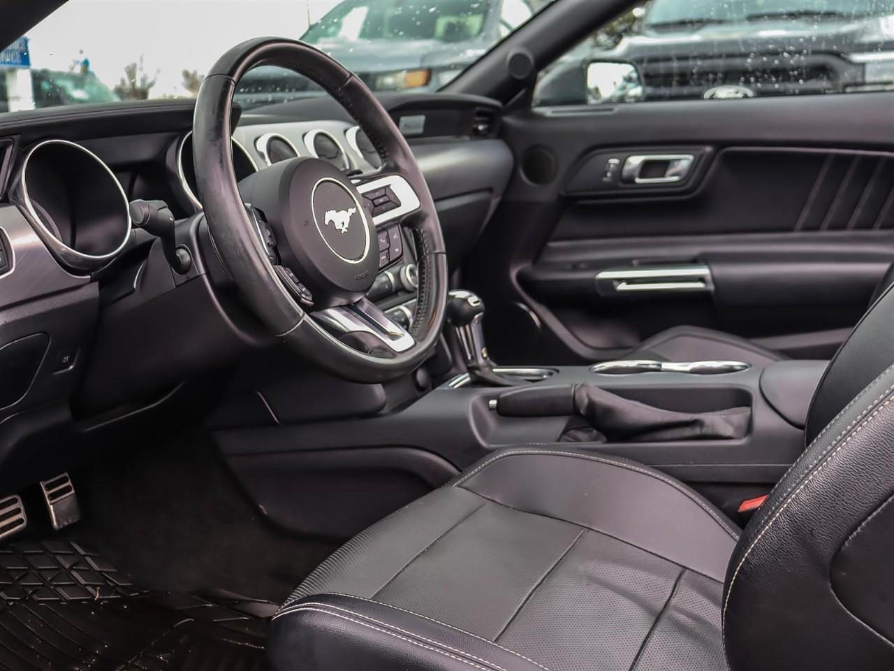 2018 Ford Mustang EcoBoost Premium Convertible | Leather | Premium Pkg. | Two Sets Tires & Rims | Fun | Photo