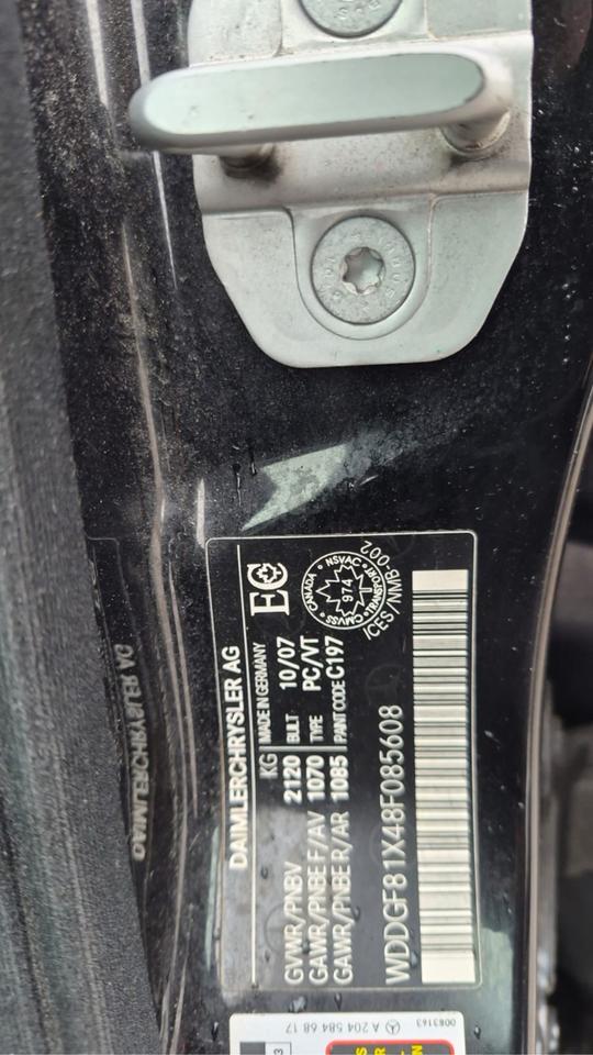 2008 Mercedes-Benz C-Class 3.0L, WELL MAINTAINED, RUNS WELL, AS IS Photo