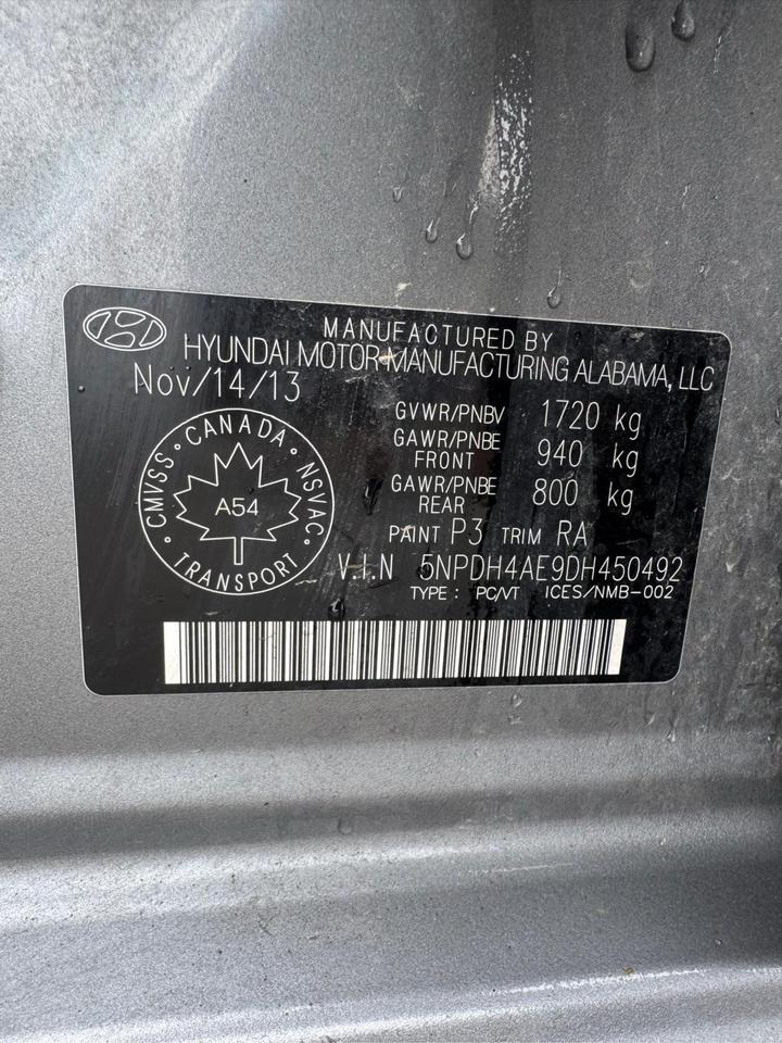 2013 Hyundai Elantra GLS Photo