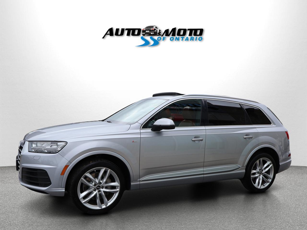 2017 Audi Q7 V6 TECHNIK S-LINE AWD CERTIFIED *AUDI MAINTAIN*7 SEATS* CAMERA NAV BLUETOOTH LEATHER HEATED SEATS PANO ROOF CRUISE ALLOYS Photo2