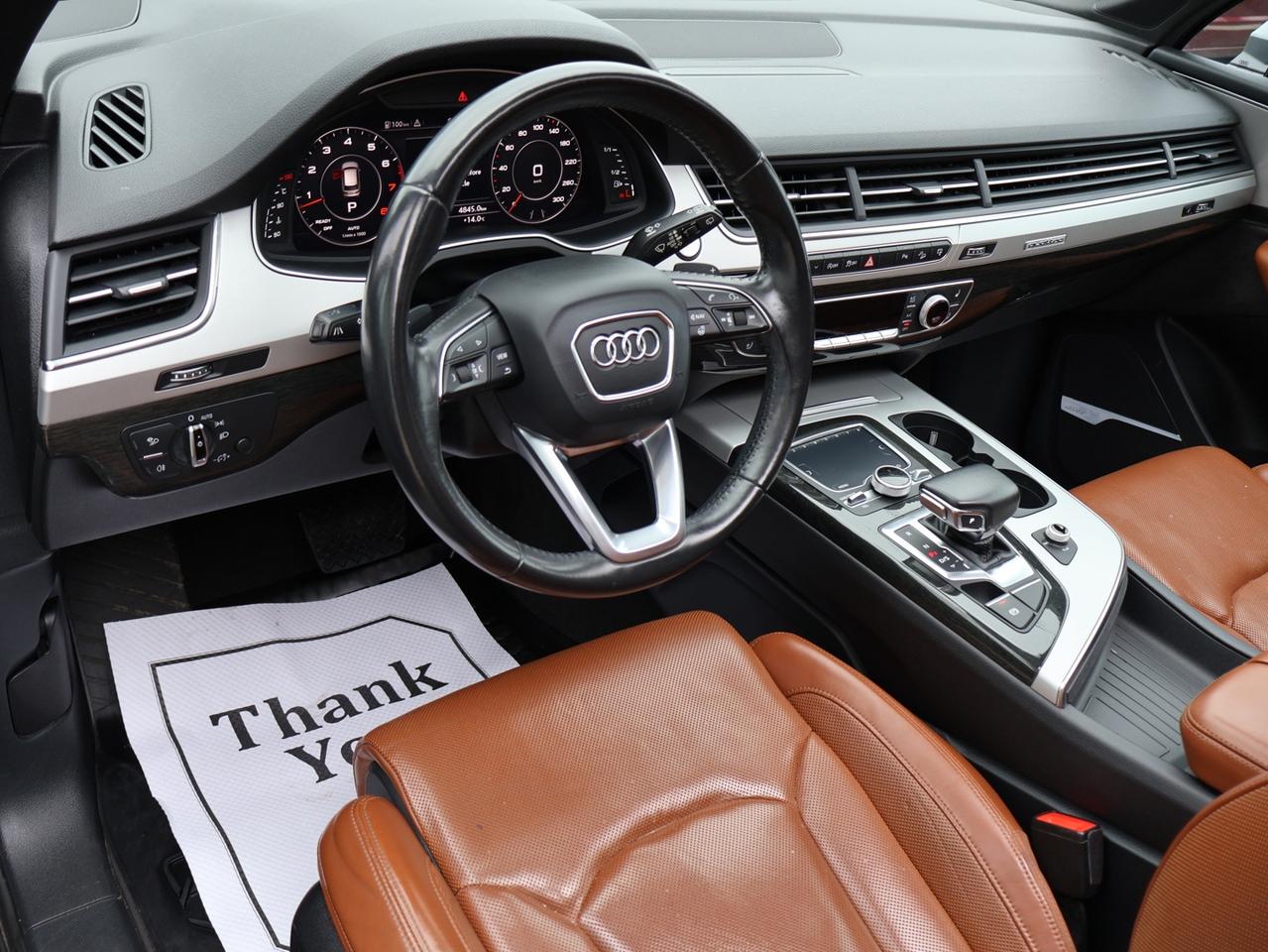 2017 Audi Q7 V6 TECHNIK S-LINE AWD CERTIFIED *AUDI MAINTAIN*7 SEATS* CAMERA NAV BLUETOOTH LEATHER HEATED SEATS PANO ROOF CRUISE ALLOYS Photo