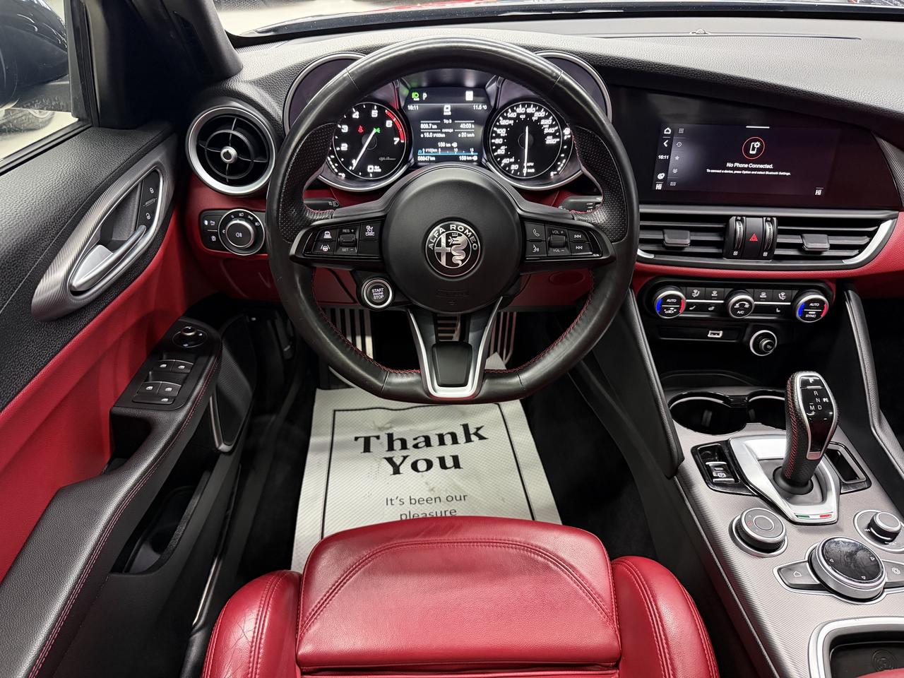 2021 Alfa Romeo Giulia TI SPORT|NAV|BACKUP|ACC|LKA|BSM|FCW|RED INT.| Photo
