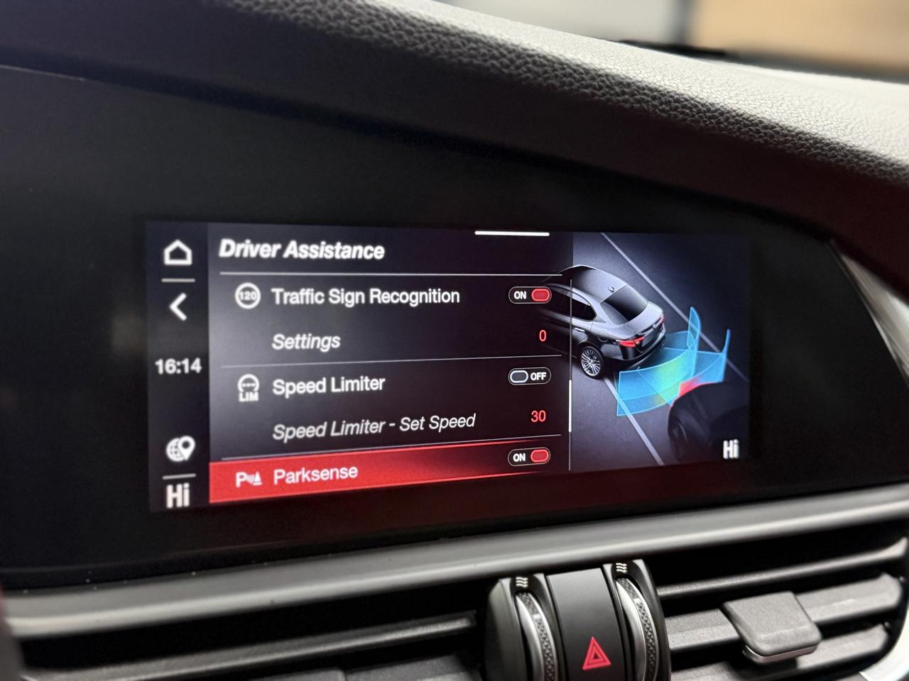 2021 Alfa Romeo Giulia TI SPORT|NAV|BACKUP|ACC|LKA|BSM|FCW|RED INT.| Photo
