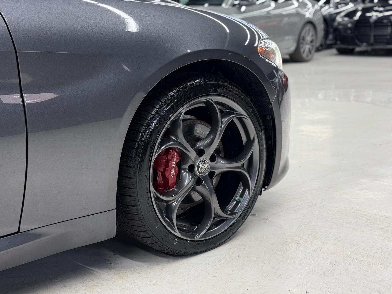 2021 Alfa Romeo Giulia TI SPORT|NAV|BACKUP|ACC|LKA|BSM|FCW|RED INT.| Photo