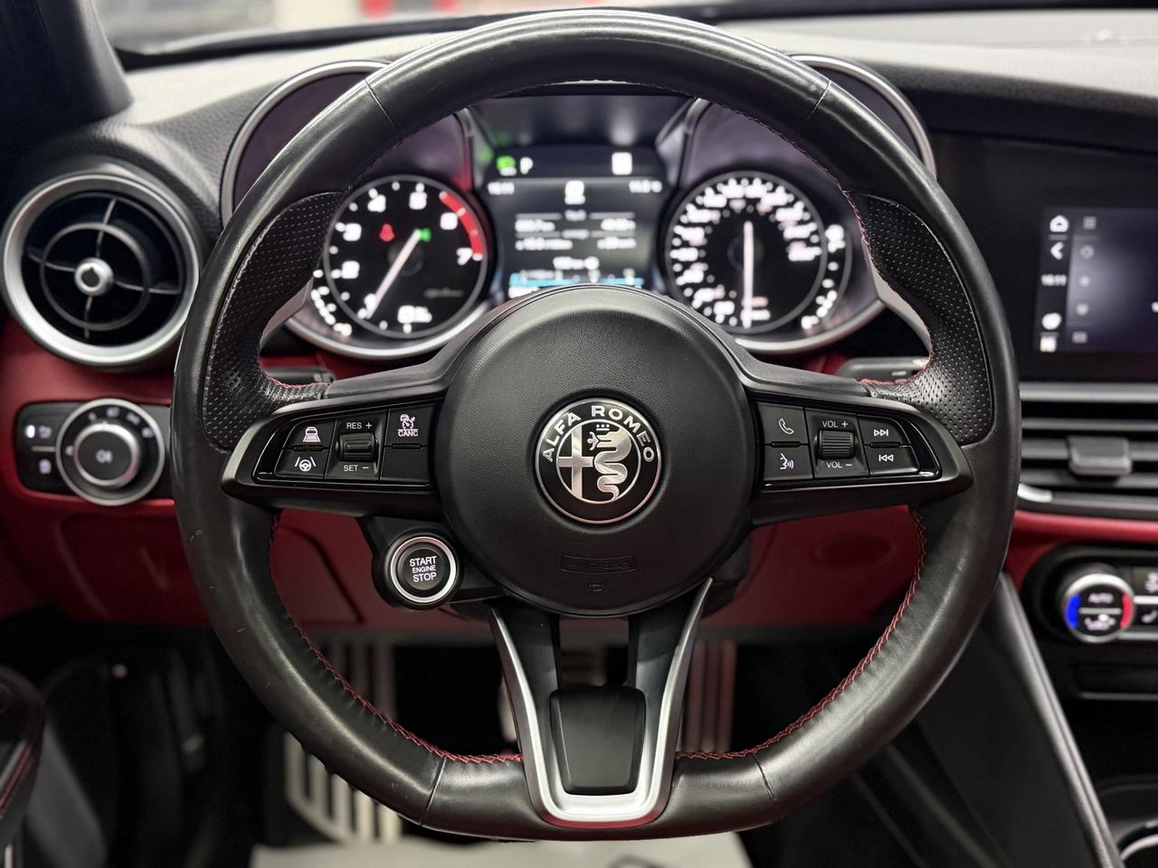 2021 Alfa Romeo Giulia TI SPORT|NAV|BACKUP|ACC|LKA|BSM|FCW|RED INT.| Photo