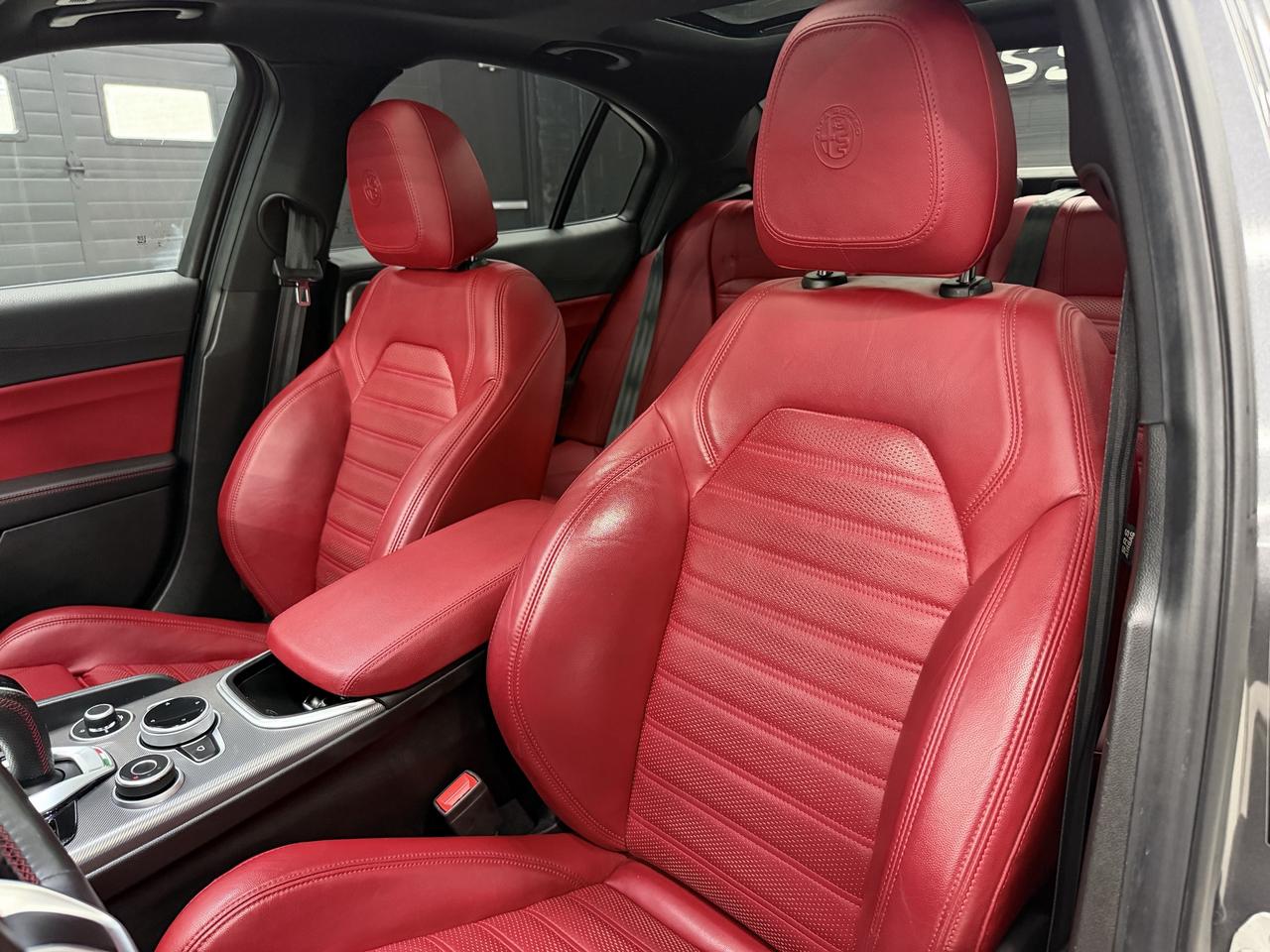 2021 Alfa Romeo Giulia TI SPORT|NAV|BACKUP|ACC|LKA|BSM|FCW|RED INT.| Photo