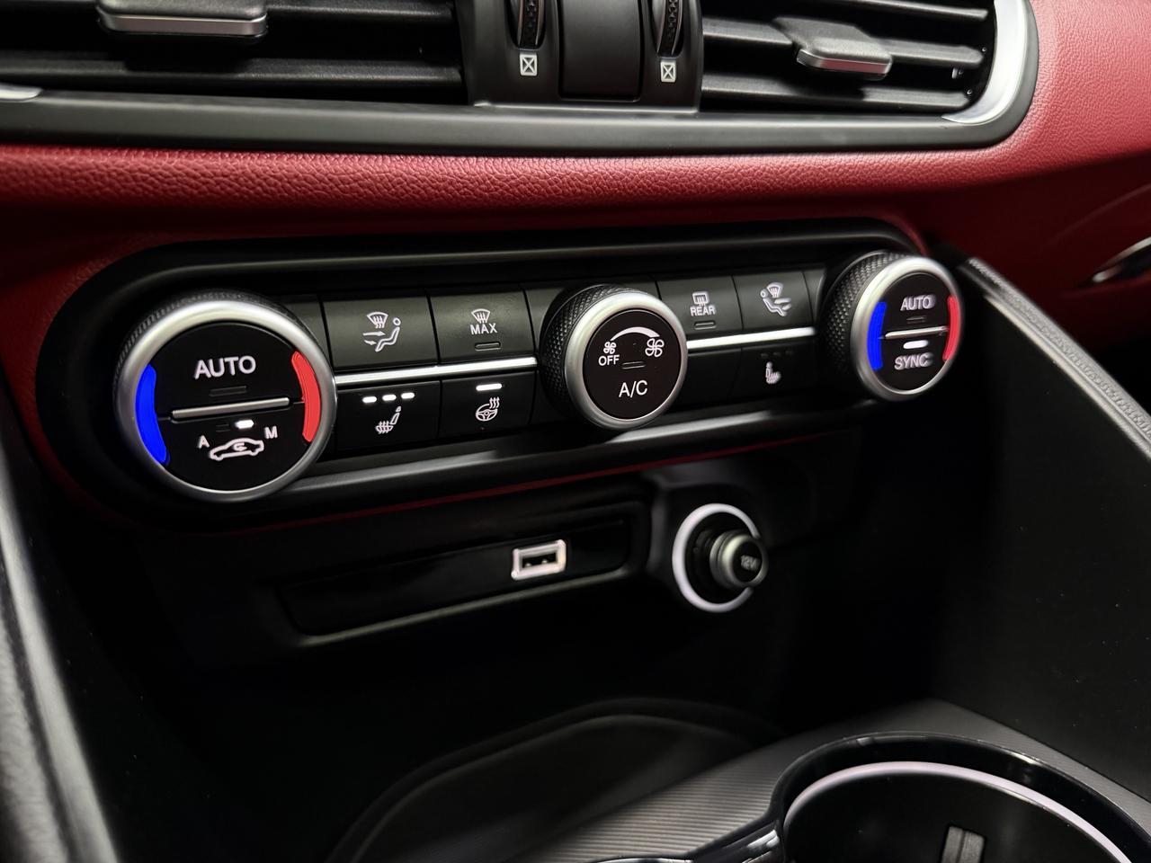 2021 Alfa Romeo Giulia TI SPORT|NAV|BACKUP|ACC|LKA|BSM|FCW|RED INT.| Photo