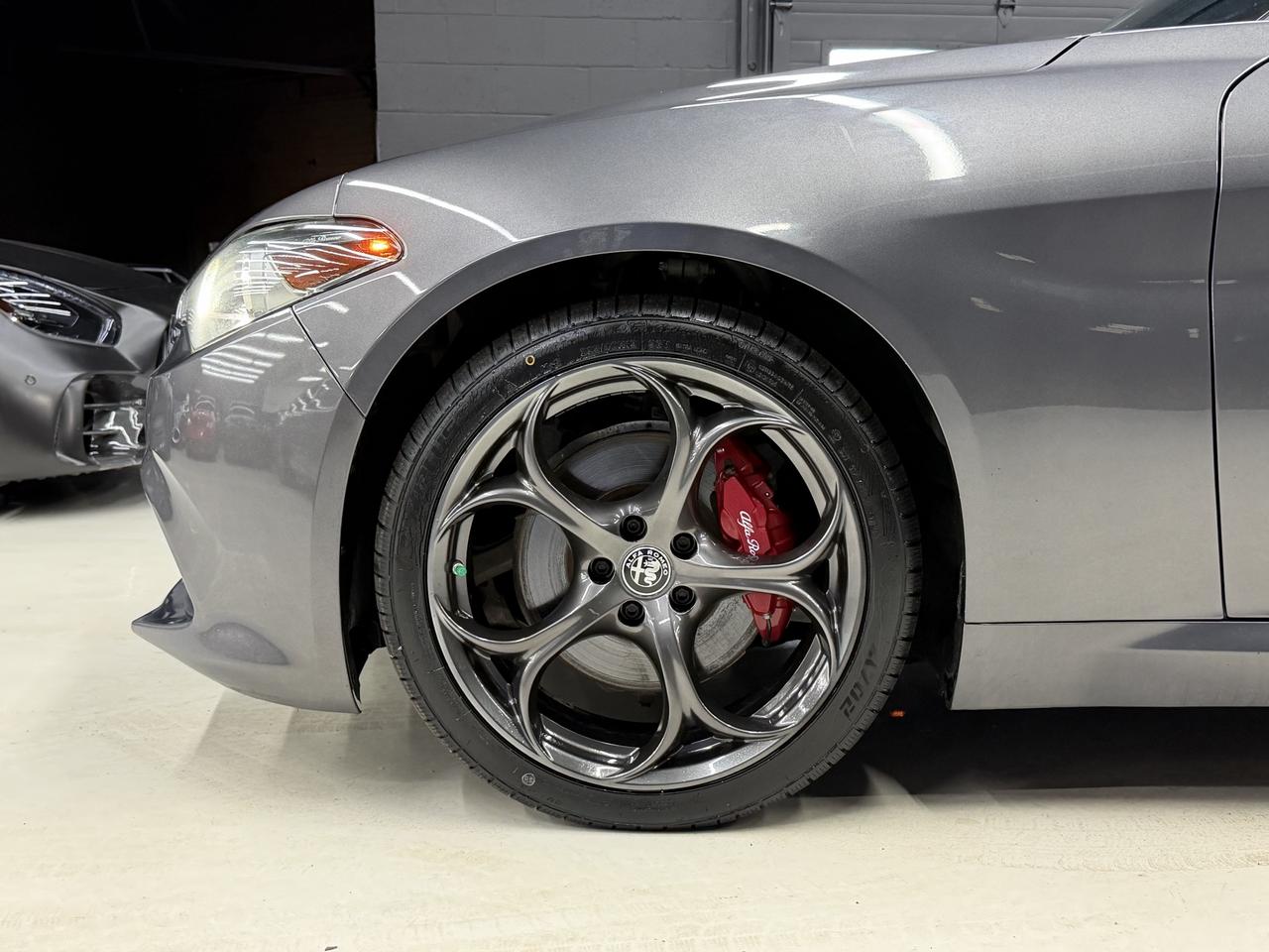 2021 Alfa Romeo Giulia TI SPORT|NAV|BACKUP|ACC|LKA|BSM|FCW|RED INT.| Photo