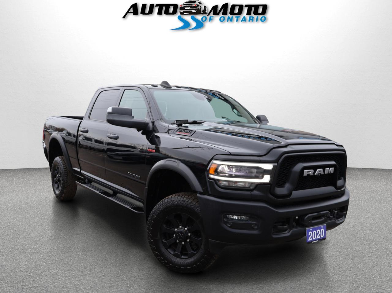 2020 RAM 2500 POWER WAGON HEMI CREW 4WD CERTIFIED CAMERA NAV BLUETOOTH LEATHER HEATED SEATS SUNROOF CRUISE ALLOYS Photo0