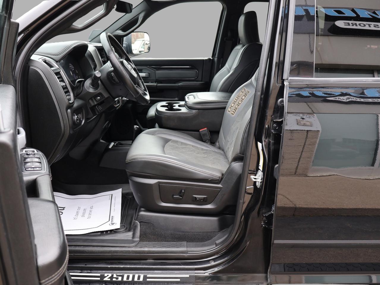 2020 RAM 2500 POWER WAGON HEMI CREW 4WD CERTIFIED CAMERA NAV BLUETOOTH LEATHER HEATED SEATS SUNROOF CRUISE ALLOYS Photo