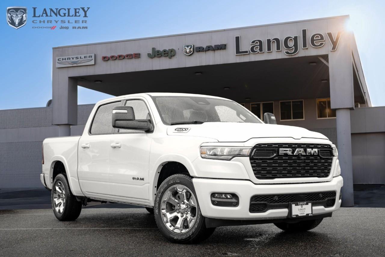 <p><span style=font-size:16px><strong>2025 RAM 1500 Big Horn</strong></span></p> <p><span style=font-size:16px>The 2025 RAM 1500 Big Horn offers a balanced blend of capability, comfort, and value with a modern 6-cylinder engine.</span></p> <ul><li><span style=font-size:16px>Twin-turbocharged 6-cylinder engine, providing a capable and efficient driving experience.</span></li><li><span style=font-size:16px>Rugged Big Horn styling with practical features for both work and everyday use.</span></li><li><span style=font-size:16px>Spacious and comfortable interior with user-friendly technology.</span></li><li><span style=font-size:16px>Versatile truck ready for various tasks and adventures around Langley and beyond.</span></li></ul> <p><span style=font-size:16px>Come book a test drive at Langley Chrysler, conveniently located in Langley, British Columbia.</span></p> <p><span style=font-size:16px><strong>Scroll down to see the full list of options and features.</strong></span></p>

<p>*All prices plus applicable taxes, applicable environmental recovery charges, documentation of $599 and full tank of fuel surcharge of $76 if a full tank is chosen. <br />Other protection items available that are not included in the above price:<br />Tire & Rim Protection and Key fob insurance starting from $599<br />Service contracts (extended warranties) for coverage up to 7 years and 200,000 kms starting from $599<br />Custom vehicle accessory packages, mudflaps and deflectors, tire and rim packages, lift kits, exhaust kits and tonneau covers, canopies and much more that can be added to your payment at time of purchase<br />Undercoating, rust modules, and full protection packages starting from $199<br />Financing Fee of $500 when applicable<br />Flexible life, disability and critical illness insurances to protect portions of or the entire length of vehicle loan</p>