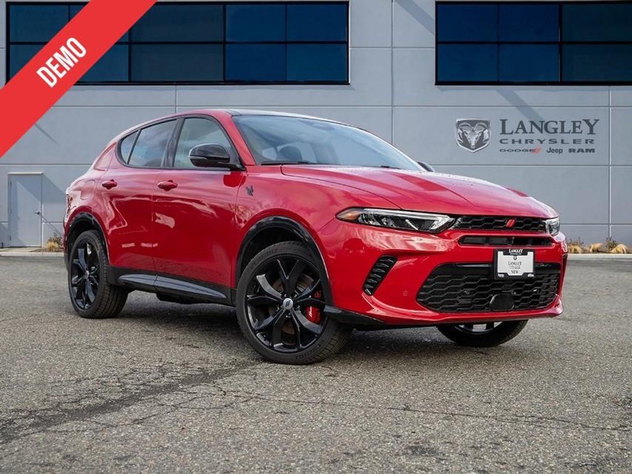 <p><strong><span style=font-family:'arial';font-size:16px>"Brace for the unexpected thrill of the open road, where power meets elegance in a symphony of engineering perfection..</span></strong></p> <p><strong><span style=font-family:'arial';font-size:16px>Introducing the brand new, never driven, 2024 Dodge Hornet PHEV, R/T Plus, the epitome of top-tier SUV luxury..</span></strong> <br /> This fine specimen, currently gracing the showroom at Langley Chrysler, is bestowed with a jet-black interior, and powered by a 1.3L 4cyl engine paired with a smooth and responsive 6-speed automatic transmission.. The Hornet captivates at first glance with its sleek lines, a seductive spoiler, and a power moonroof that invites the sky inside.</p> <p><strong><span style=font-family:'arial';font-size:16px>Your safety is paramount to us, and with traction control, ABS brakes, multiple airbags, and an electronic stability system, you can confidently conquer each journey..</span></strong> <br /> Step inside, and you'll instantly notice the quality of the black leather upholstery, a luxurious leather steering wheel, and a leather shift knob that signals your command of the road.. Sit back in the ventilated front seats, adjust the lumbar support to your preference, and let the adaptive cruise control take the strain.</p> <p><strong><span style=font-family:'arial';font-size:16px>This Hornet is more than just an SUV; it's a tech-hub on wheels..</span></strong> <br /> With a built-in navigation system, tachometer, compass, and a state-of-the-art emergency communication system, you'll be as connected as you wish, whenever you wish.. It also offers a fully automatic garage door transmitter and rain-sensing wipers that make your life easier.</p> <p><strong><span style=font-family:'arial';font-size:16px>"Riddle me this," you ask, "where do power and comfort meet?" The answer lies in the Dodge Hornet..</span></strong> <br /> An SUV that doesn't just stand out from the crowd, but leaves it in the dust.. A vehicle that marries high-end tech with a driving experience that is second to none, that's our riddle solved! At Langley Chrysler, we believe that you should not just love your car but love buying it.</p> <p><strong><span style=font-family:'arial';font-size:16px>Our team offers a hassle-free, enjoyable buying experience that puts you, the customer, first..</span></strong> <br /> This 2024 Dodge Hornet PHEV, R/T Plus, isn't just a vehicle; it's a statement.. A statement of your affinity for power, charm, and sophistication.</p> <p><strong><span style=font-family:'arial';font-size:16px>So why wait? Come down to Langley Chrysler and experience the thrill of the brand new Hornet today!".</span></strong></p>

<p>*All prices plus applicable taxes, applicable environmental recovery charges, documentation of $599 and full tank of fuel surcharge of $76 if a full tank is chosen. <br />Other protection items available that are not included in the above price:<br />Tire & Rim Protection and Key fob insurance starting from $599<br />Service contracts (extended warranties) for coverage up to 7 years and 200,000 kms starting from $599<br />Custom vehicle accessory packages, mudflaps and deflectors, tire and rim packages, lift kits, exhaust kits and tonneau covers, canopies and much more that can be added to your payment at time of purchase<br />Undercoating, rust modules, and full protection packages starting from $199<br />Financing Fee of $500 when applicable<br />Flexible life, disability and critical illness insurances to protect portions of or the entire length of vehicle loan</p>