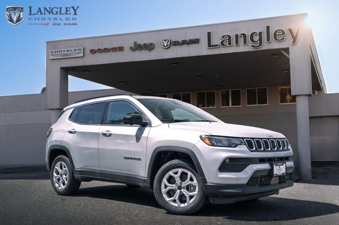 <p><strong>2025 Jeep Compass</strong></p> <p>A capable compact SUV with standard all-wheel drive. </p> <ul><li> <p>2.0L Turbo 4-cylinder engine (200 hp, 221 lb-ft torque). </p> </li><li> <p>Standard 8-speed automatic transmission. </p> </li><li> <p>Standard 4x4 drivetrain for diverse BC conditions. </p> </li><li> <p>Modern interior with a 10.1-inch touchscreen display. </p> </li></ul> <p>Come book a test drive at Langley Chrysler, conveniently located in Langley, British Columbia.</p> <p><strong>Scroll down to see the full list of options and features.</strong></p>

<p>*All prices plus applicable taxes, applicable environmental recovery charges, documentation of $599 and full tank of fuel surcharge of $76 if a full tank is chosen. <br />Other protection items available that are not included in the above price:<br />Tire & Rim Protection and Key fob insurance starting from $599<br />Service contracts (extended warranties) for coverage up to 7 years and 200,000 kms starting from $599<br />Custom vehicle accessory packages, mudflaps and deflectors, tire and rim packages, lift kits, exhaust kits and tonneau covers, canopies and much more that can be added to your payment at time of purchase<br />Undercoating, rust modules, and full protection packages starting from $199<br />Financing Fee of $500 when applicable<br />Flexible life, disability and critical illness insurances to protect portions of or the entire length of vehicle loan</p>