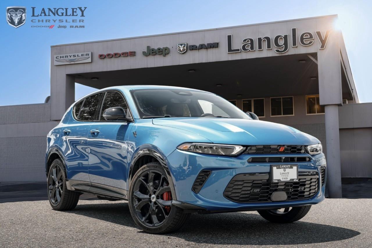 <p><strong>2024 Dodge Hornet R/T PHEV EAWD</strong></p><p>A high-performance compact SUV that delivers electrified power and bold styling for an exciting daily drive.</p><ul><li><p>Combined Output: 288 hp and 383 lb-ft torque</p></li><li><p>Electric Range: Up to 53 km</p></li><li><p>0-100 km/h: 5.6 seconds</p></li><li><p>Drivetrain: Electric All-Wheel Drive</p></li><li><p>Battery Capacity: 15.5 kWh</p></li></ul><p>Come book a test drive at Langley Chrysler, conveniently located in Langley, British Columbia.</p>

<p>*All prices plus applicable taxes, applicable environmental recovery charges, documentation of $599 and full tank of fuel surcharge of $76 if a full tank is chosen. <br />Other protection items available that are not included in the above price:<br />Tire & Rim Protection and Key fob insurance starting from $599<br />Service contracts (extended warranties) for coverage up to 7 years and 200,000 kms starting from $599<br />Custom vehicle accessory packages, mudflaps and deflectors, tire and rim packages, lift kits, exhaust kits and tonneau covers, canopies and much more that can be added to your payment at time of purchase<br />Undercoating, rust modules, and full protection packages starting from $199<br />Financing Fee of $500 when applicable<br />Flexible life, disability and critical illness insurances to protect portions of or the entire length of vehicle loan</p>