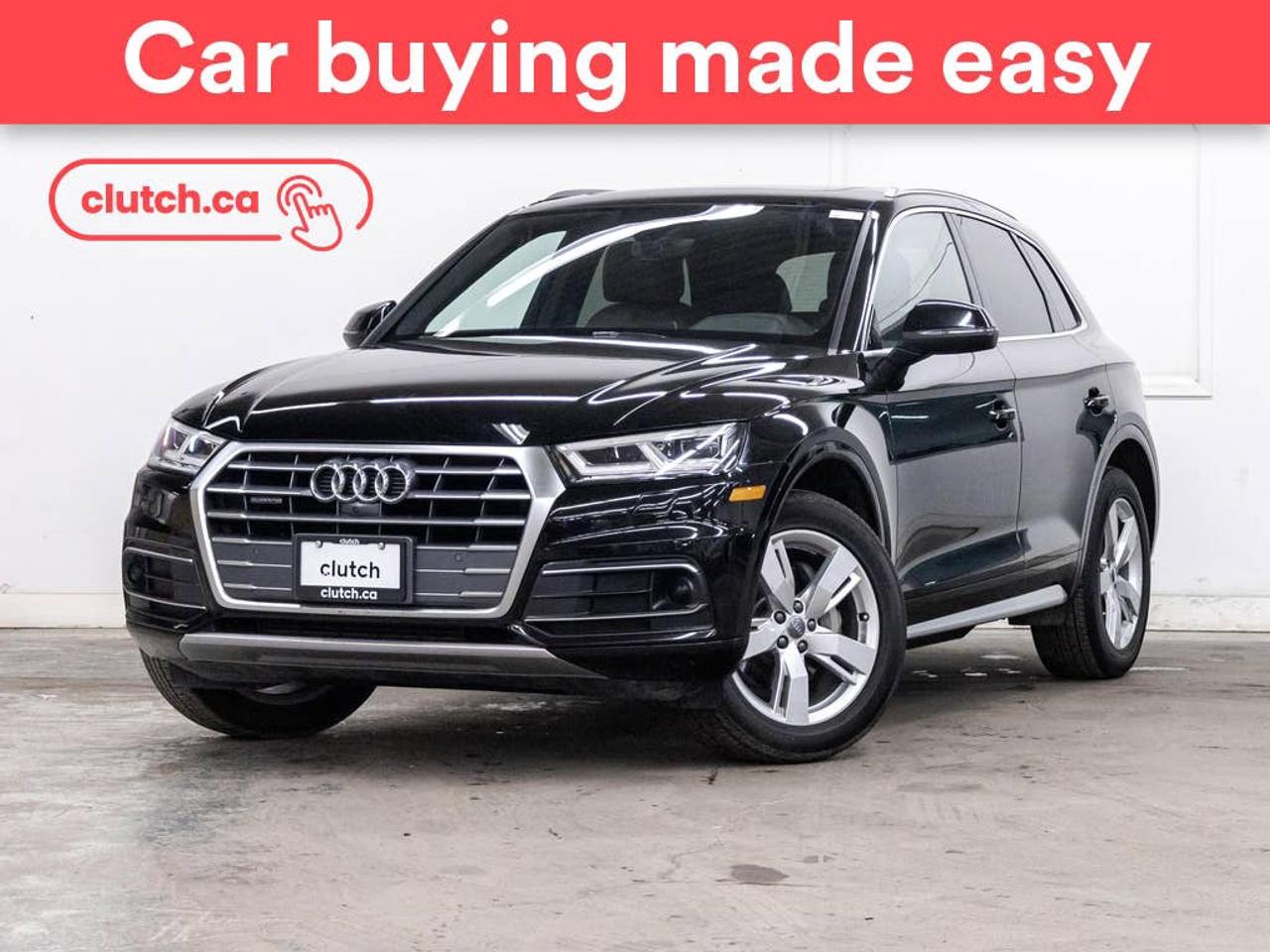 Electric Parking Brake, Brake Assist, Power Tailgate/Hatch and more!<br> <br>Clutch is the largest online used car retailer in Canada, delivering a seamless, hassle-free car-buying experience to drivers everywhere. Shop thousands of used cars online, get the right one delivered to your door, and enjoy peace of mind with our 10-Day Money-Back Guarantee. How sweet is that? To learn more, visit clutch.ca.<br> <br>The top features for this car include:<br> <br>Auto Stop/Start<br>Electric Parking Brake<br>Brake Assist<br>Power Tailgate/Hatch<br>Cornering Lights<br>Auto Dimming Rearview Mirror<br>Front Heated Seats<br>Power Lumbar Support<br>Rear Heated Seats<br>Folding Rear Seats<br>Driver Seat Memory System<br>Climate Control<br>Dual Zone Front Climate Control<br>Rear Climate Control<br>Rear Climate Vents<br>Premium Sound System<br>Speed-Sensitive Volume<br>GPS Navigation<br>Cruise Control<br>Adaptive Cruise Control<br>Integrated Garage Door Opener<br>12V Outlet<br>Hands Free Device Connectivity<br>Apple CarPlay<br>Android Auto<br>USB Input<br>Keyless Entry<br>Push Button Start<br>Passive Keyless Entry<br>Front View Camera<br>Power Folding Exterior Mirrors<br>Lane Departure Warning<br>Active Lane Keep Assistance<br>Blindspot Sensors<br>Forward Collision Mitigation<br>Forward Collision Warning<br>Rear Collision Warning<br>Heated Steering Wheel<br>One-Touch Windows<br>Rain Sensing Wipers<br>Rear Window Defroster<br>Panoramic Sunroof<br>Hill Assistance<br>Rear View Camera<br>Parking Sensors<br>Rear Parking Sensors<br>Power Driver Seat<br>Power Passenger Seat<br>360 Camera<br>Ambient Lighting<br> <br>Seamless home delivery - Delivery to your door in a matter of days. Available on select packages.<br> <br>Try it out for 10 days - If you do not like it, we will take it back. <br> <br>Quality assured - All cars go through our rigorous 210-point inspection and reconditioning process.<br> <br>Peace of mind - Warranty and protection plans available.<br> <br>Haggle-free - No haggling or hard sells.<br> <br>100% Transparency - Full inspection reports on every car, including high-res photography and a free Carfax report.<br> <br>Listed price is for cash purchase only and does not include taxes, Shipping Fees (if applicable), Delivery Fees (if applicable), government licensing fees.<br> <br>Previous Provincial Registrations:<br>Ontario<br> <br>Stock # 100796