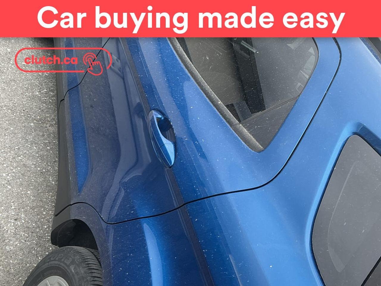 <br> <br>Clutch is the largest online used car retailer in Canada, delivering a seamless, hassle-free car-buying experience to drivers everywhere. Shop thousands of used cars online, get the right one delivered to your door, and enjoy peace of mind with our 10-Day Money-Back Guarantee. How sweet is that? To learn more, visit clutch.ca.<br> <br>Seamless home delivery - Delivery to your door in a matter of days. Available on select packages.<br> <br>Try it out for 10 days - If you do not like it, we will take it back. <br> <br>Quality assured - All cars go through our rigorous 210-point inspection and reconditioning process.<br> <br>Peace of mind - Warranty and protection plans available.<br> <br>Haggle-free - No haggling or hard sells.<br> <br>100% Transparency - Full inspection reports on every car, including high-res photography and a free Carfax report.<br> <br>Listed price is for cash purchase only and does not include taxes, Shipping Fees (if applicable), Delivery Fees (if applicable), government licensing fees.<br> <br>Stock # 10091