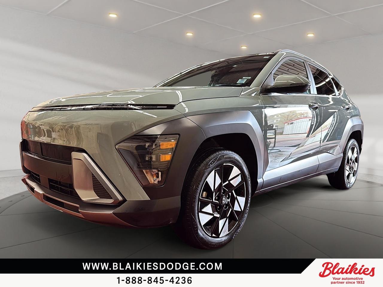 2025 Hyundai Kona 2.0L Preferred | AWD Tech & Modern Style

With 37,285 km, this 2025 Hyundai Kona delivers efficient performance and confident AWD capability in a stylish, compact SUV. Packed with modern tech and comfort features, its a great choice for city driving and weekend getaways alike.

Key Features:
-AWD with 2.0L 4-cylinder engine
-Apple CarPlay and Android Auto
-Heated seats and heated steering wheel
-Adaptive cruise control with stop-and-go
-Blind-spot collision warning
-Backup camera

This Hyundai Kona is ready for any journey, blending performance, comfort, and modern features. Contact Blaikies Dodge for more details or to schedule a test drive today. Enjoy the convenience of viewing a free CarFax report without submitting personal information. Visit Blaikies Dodge for more details or click to schedule a test drive!
