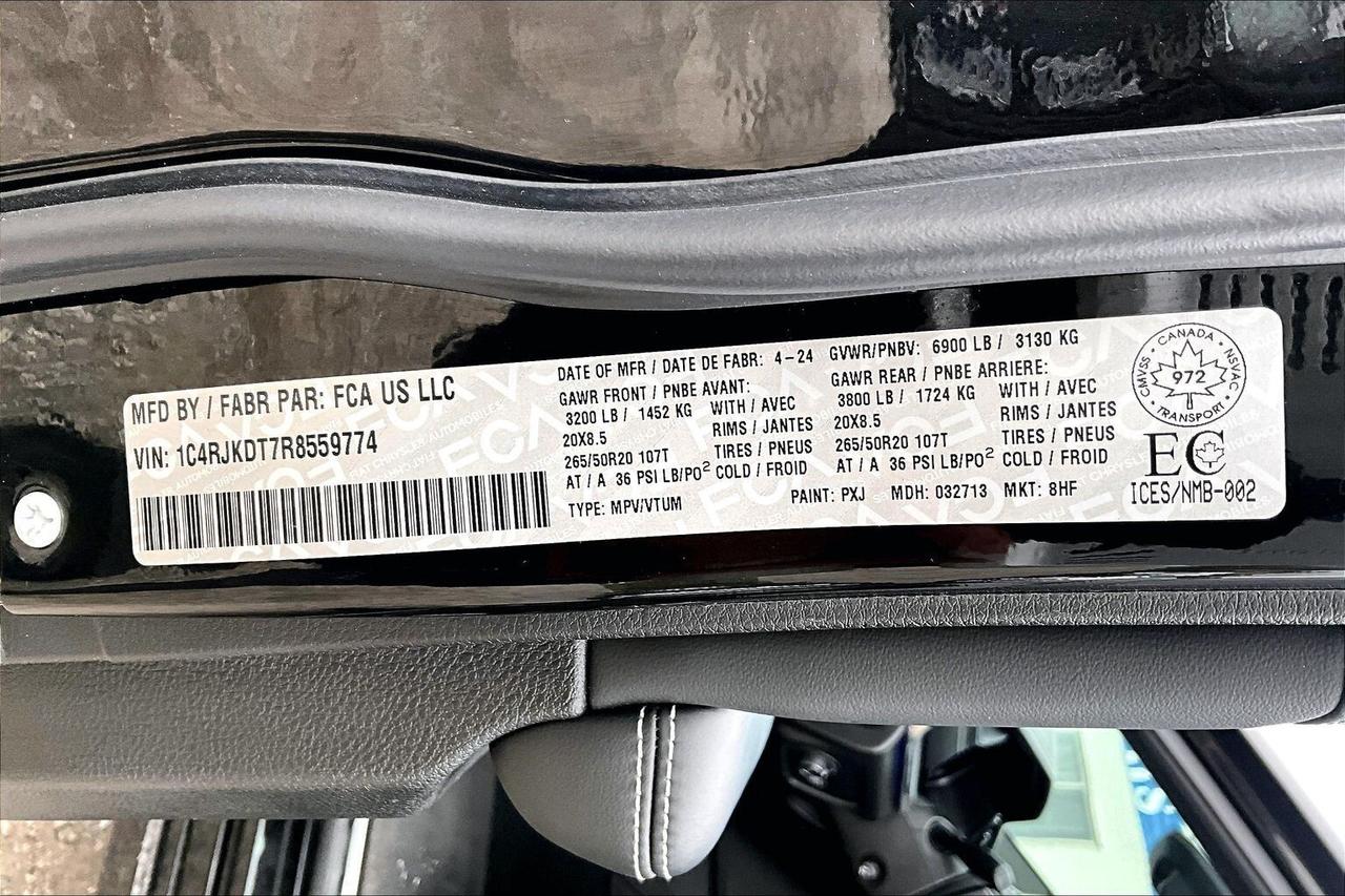 2024 Jeep Grand Cherokee L Overland HEMI V8 | 6Seat | Vented Leather Panoroof Photo