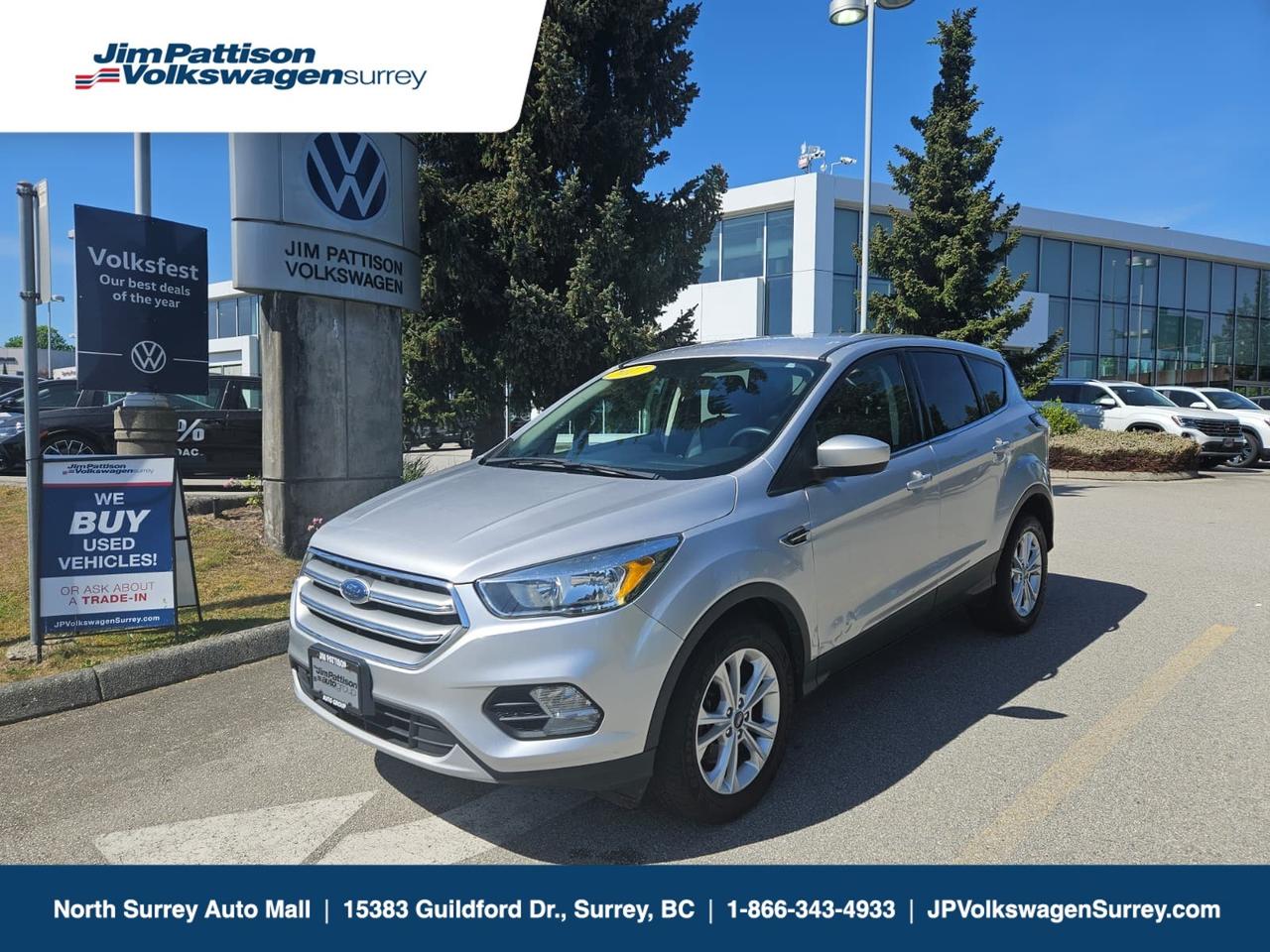 Theres something special about finding a vehicle that just fits your lifeand this 2017 Ford Escape SE 4WD is exactly that.

Its the kind of SUV thats ready when you are. Rainy commutes, snowy mornings, spontaneous weekend getawaysit handles it all with confidence thanks to its dependable 4WD capability. You wont just be driving youll be driving with peace of mind, knowing youre in control no matter what the road throws your way.

Step inside and youre welcomed by a space designed around you. Comfortable, practical, and packed with the features you actually use, it makes every drive feel easy. Whether its your daily routine or a last-minute road trip, this Escape adapts to your life without missing a beat.

And heres the truthvehicles like this dont stick around for long. Its reliable, versatile, and priced to move which means someone else is already thinking about taking it home.

Dont wait and wish you had acted sooner.

Come see it, take it for a drive, and picture it in your driveway. Once you do, youll knowits the one.

Price includes Dealer administration fee ($695) and VSA Transaction Levy ($10). GST and PST are additional, Finance placement fee ($495) if applicable. D#31297 Contact us today. TEXT our sales team directly at (604) 265-9157