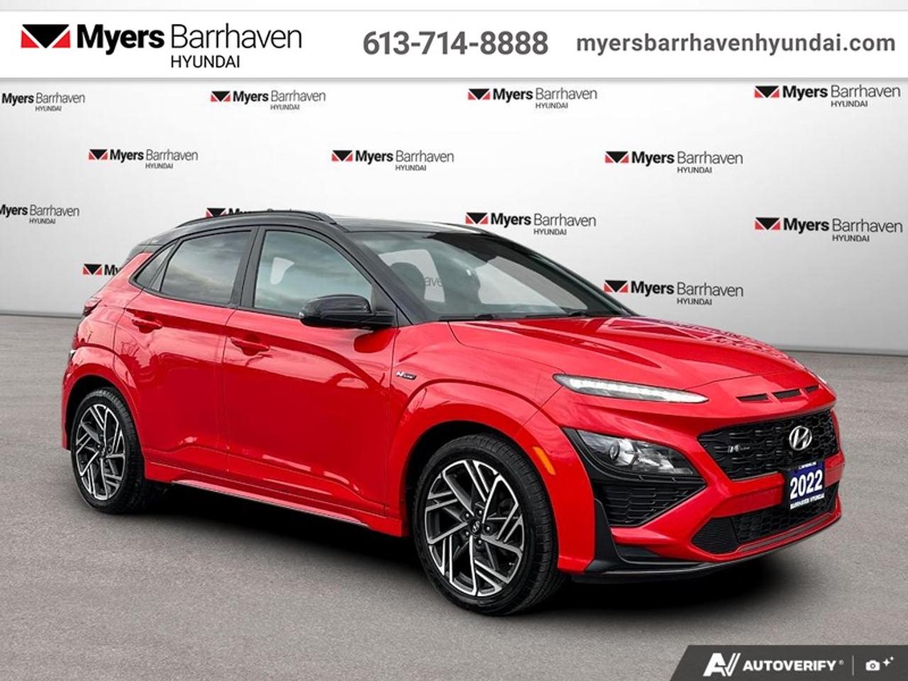 2022 Hyundai KONA 1.6T N Line AWD  -  Heated Seats - $137 B/W Photo
