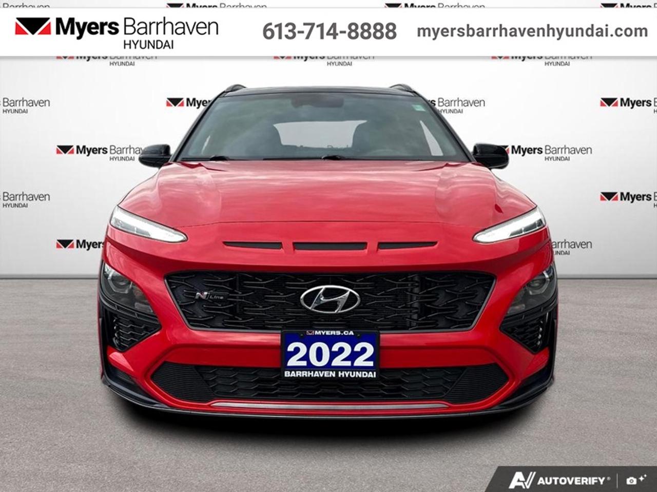 2022 Hyundai KONA 1.6T N Line AWD  -  Heated Seats - $137 B/W Photo