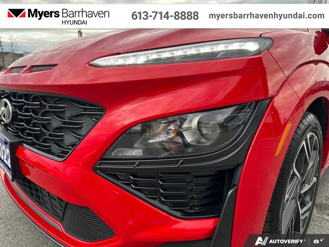 2022 Hyundai KONA 1.6T N Line AWD  -  Heated Seats - $137 B/W Photo
