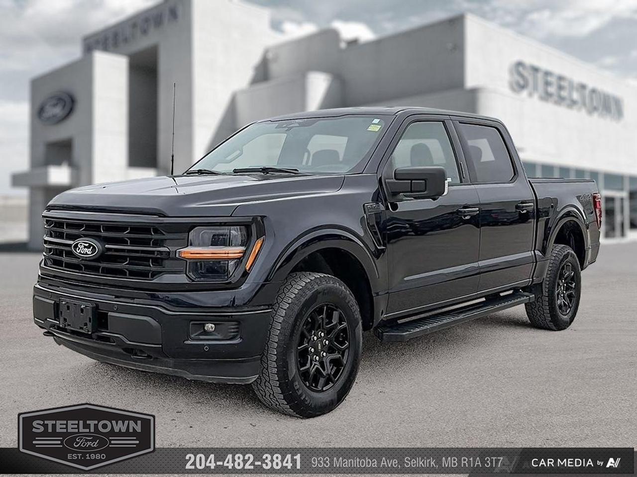 <b>Climate Control,  Navigation,  SYNC 4,  Remote Keyless Entry,  Mobile Hotspot!</b><br> <br> We value your TIME, we wont waste it or your gas is on us!   We offer extended test drives and if you cant make it out to us we will come straight to you!<br><br><br> <br>From powerful engines to smart tech, theres an F-150 to fit all aspects of your life. This 2024 Ford F-150 is fresh on our lot in Selkirk. <br> <br>Just as you mould, strengthen and adapt to fit your lifestyle, the truck you own should do the same. The Ford F-150 puts productivity, practicality and reliability at the forefront, with a host of convenience and tech features as well as rock-solid build quality, ensuring that all of your day-to-day activities are a breeze. Theres one for the working warrior, the long hauler and the fanatic. No matter who you are and what you do with your truck, F-150 doesnt miss. This Crew Cab 4X4 pickup has 40,499 km. Its Blue in colour. It has an Automatic transmission and is powered by a 325HP 2.7L V6 Cylinder Engine. <br> <br> Our F-150s trim level is XLT. This XLT trim steps things up with running boards and dual-zone climate control, along with great standard features such as class IV tow equipment with trailer sway control, remote keyless entry, cargo box lighting, and a 12-inch infotainment screen powered by SYNC 4 featuring voice-activated navigation, SiriusXM satellite radio, Apple CarPlay, Android Auto and FordPass Connect 5G internet hotspot. Safety features also include blind spot detection, lane keep assist with lane departure warning, front and rear collision mitigation and automatic emergency braking. This vehicle has been upgraded with the following features: Climate Control, Navigation, SYNC 4, Remote Keyless Entry, Mobile Hotspot, Blind Spot Detection, Lane Keep Assist.<br> To view the original window sticker for this vehicle view this <a href=http://www.windowsticker.forddirect.com/windowsticker.pdf?vin=1FTEW3LP0RKD25358 target=_blank>http://www.windowsticker.forddirect.com/windowsticker.pdf?vin=1FTEW3LP0RKD25358</a>. <br/><br> <br>To apply right now for financing use this link: <a href=http://www.steeltownford.com/?https://CreditOnline.dealertrack.ca/Web/Default.aspx?Token=bf62ebad-31a4-49e3-93be-9b163c26b54c&La target=_blank>http://www.steeltownford.com/?https://CreditOnline.dealertrack.ca/Web/Default.aspx?Token=bf62ebad-31a4-49e3-93be-9b163c26b54c&La</a><br><br> <br/><br>Family owned and operated in Selkirk for 35 Years.  <br>Steeltown Ford is located just 20 minutes North of the Perimeter Hwy, with an onsite banking center that offers free consultations. <br>Ask about our special dealer rates available through all major banks and credit unions.<br><br><br>Steeltown Ford Protect Plus includes:<br>- Life Time Tire Warranty <br>Cars cost less in Selkirk <br><br>Dealer Permit # 1039<br><br><br> Come by and check out our fleet of 120+ used cars and trucks and 150+ new cars and trucks for sale in Selkirk.  o~o
