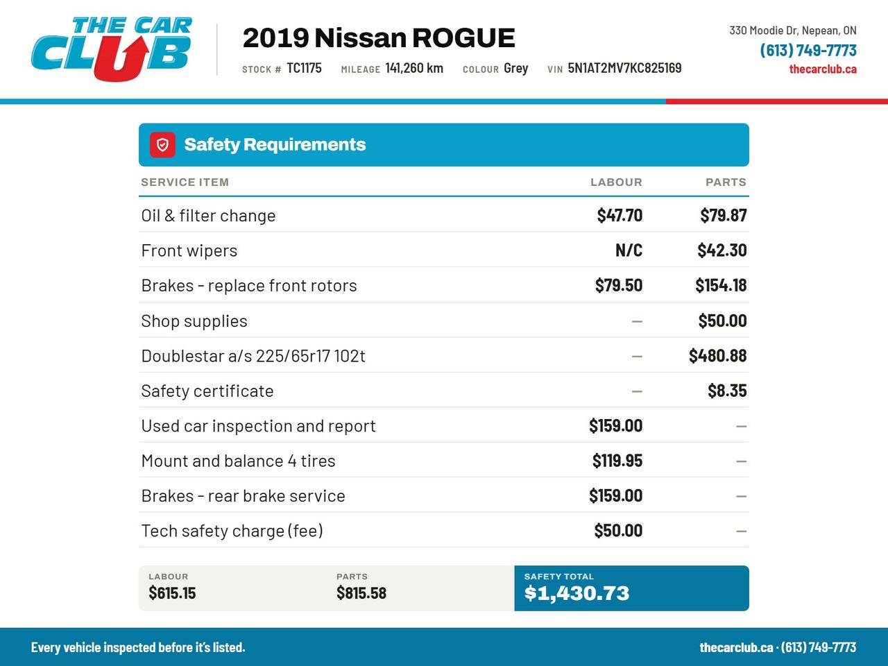 2019 Nissan Rogue SV Photo