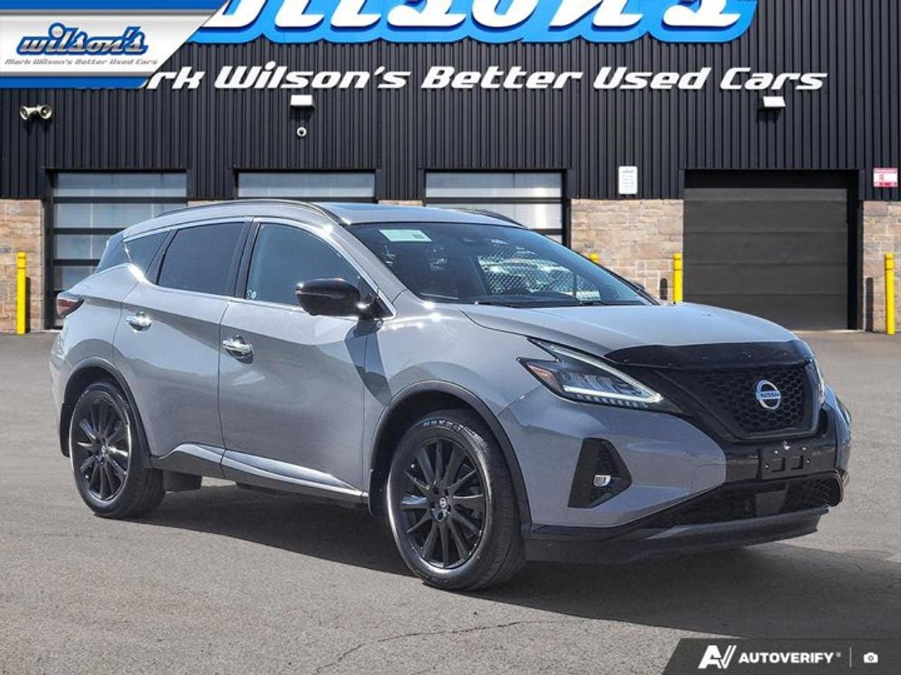 2021 Nissan Murano Midnight Edition AWD | Leather | Sunroof | Nav | Bose | Heated Wheel + Seats | 360 Cam | and More ! Photo