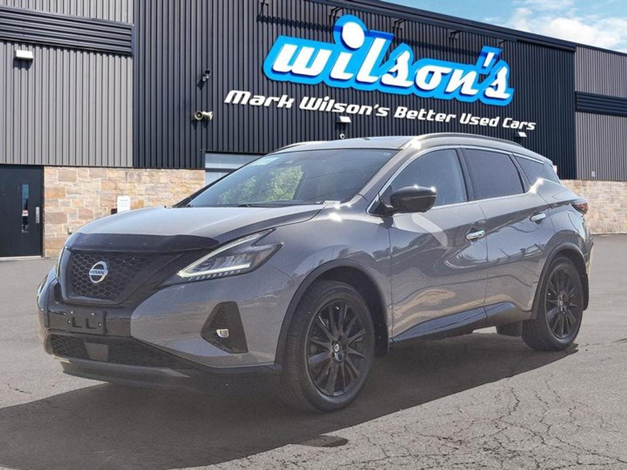 2021 Nissan Murano Midnight Edition AWD | Leather | Sunroof | Nav | Bose | Heated Wheel + Seats | 360 Cam | and More ! Photo0
