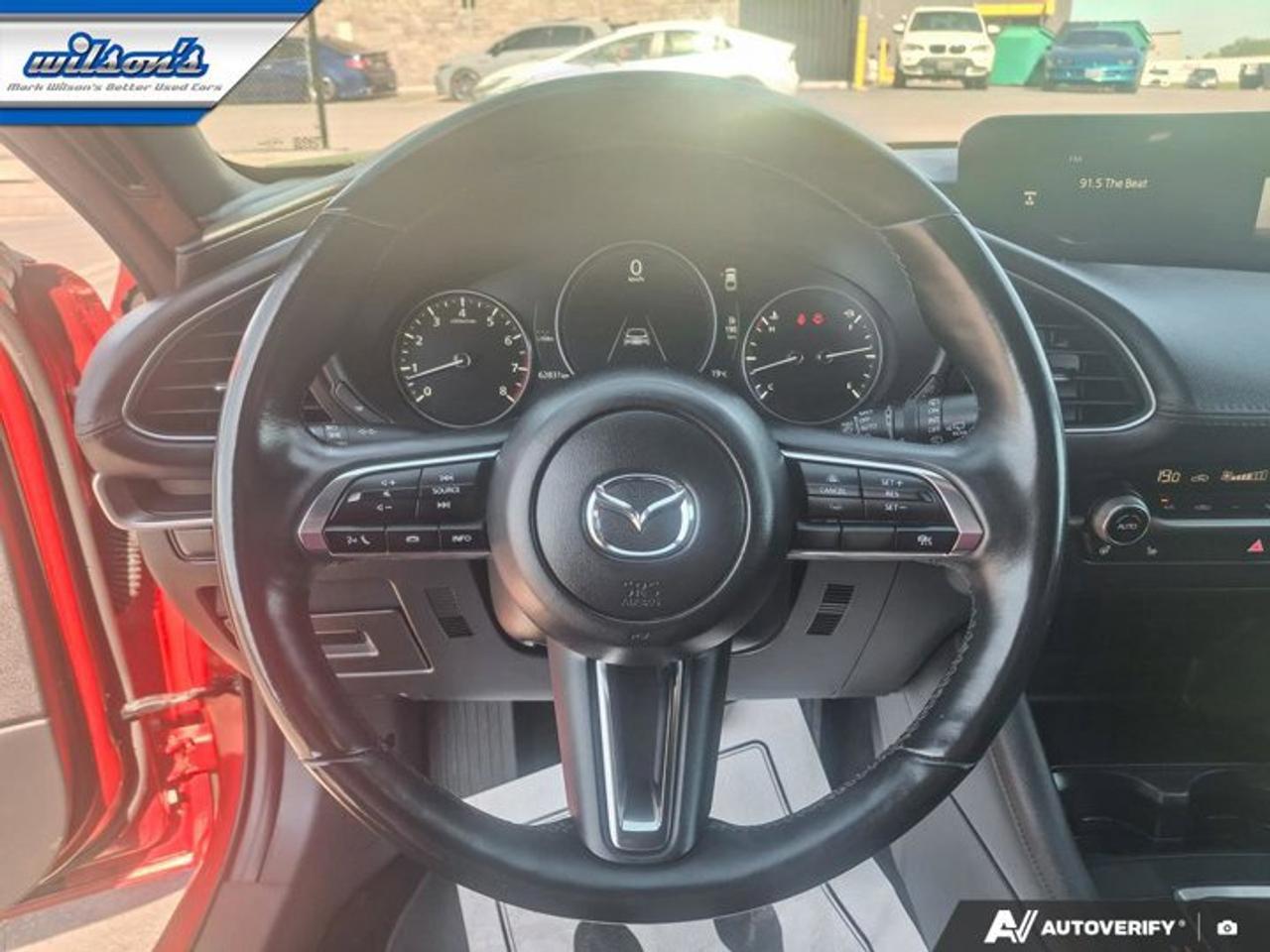 2024 Mazda MAZDA3 Sport GS Hatchback | Heated Wheel + Seats | Adaptive Cruise | CarPlay + Android | Rear Camera | and More ! Photo