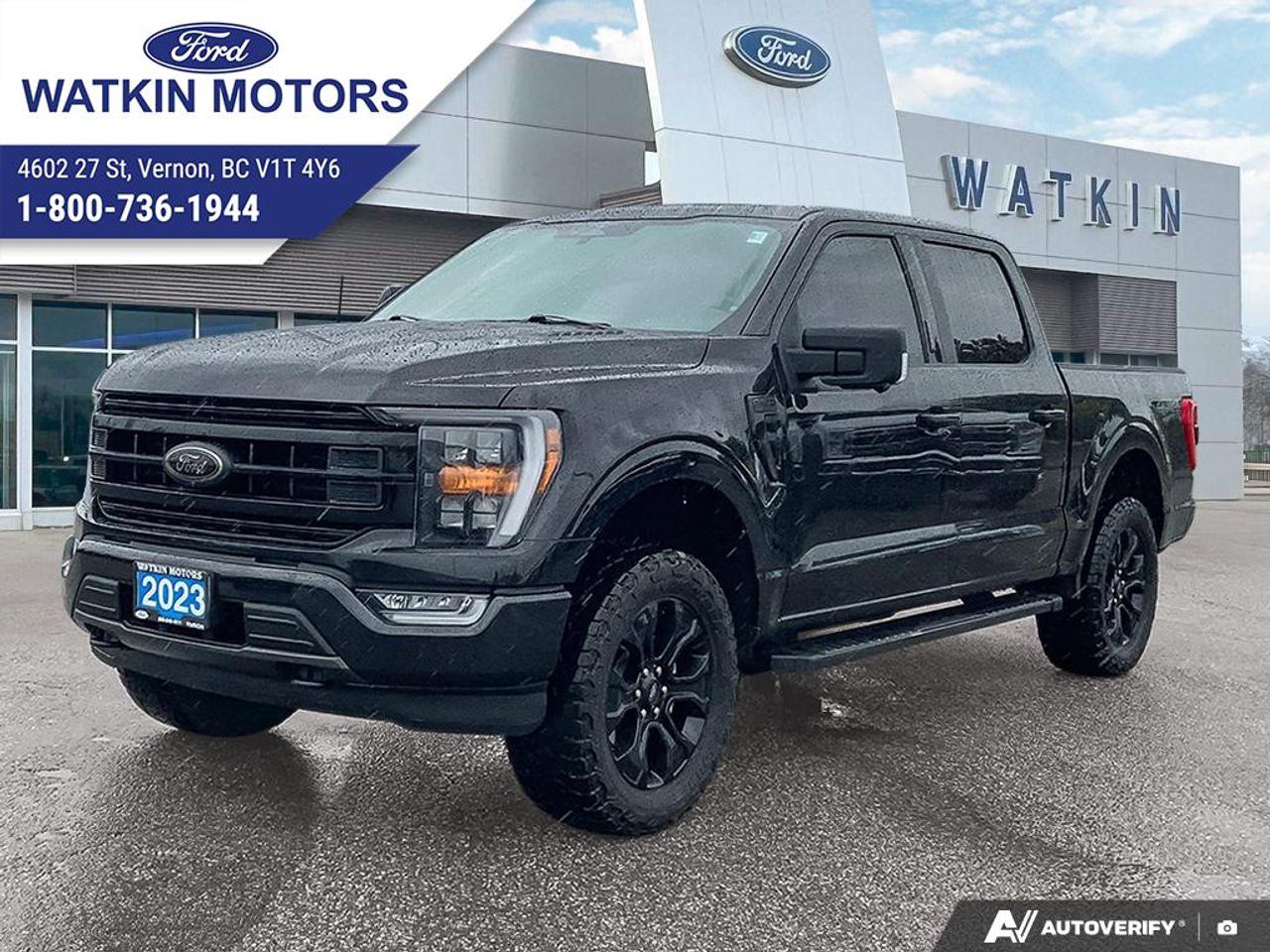 Used 2023 Ford F-150 Supercrew 4x4 XLT 3.5L ECOBOOST for sale in Vernon, BC