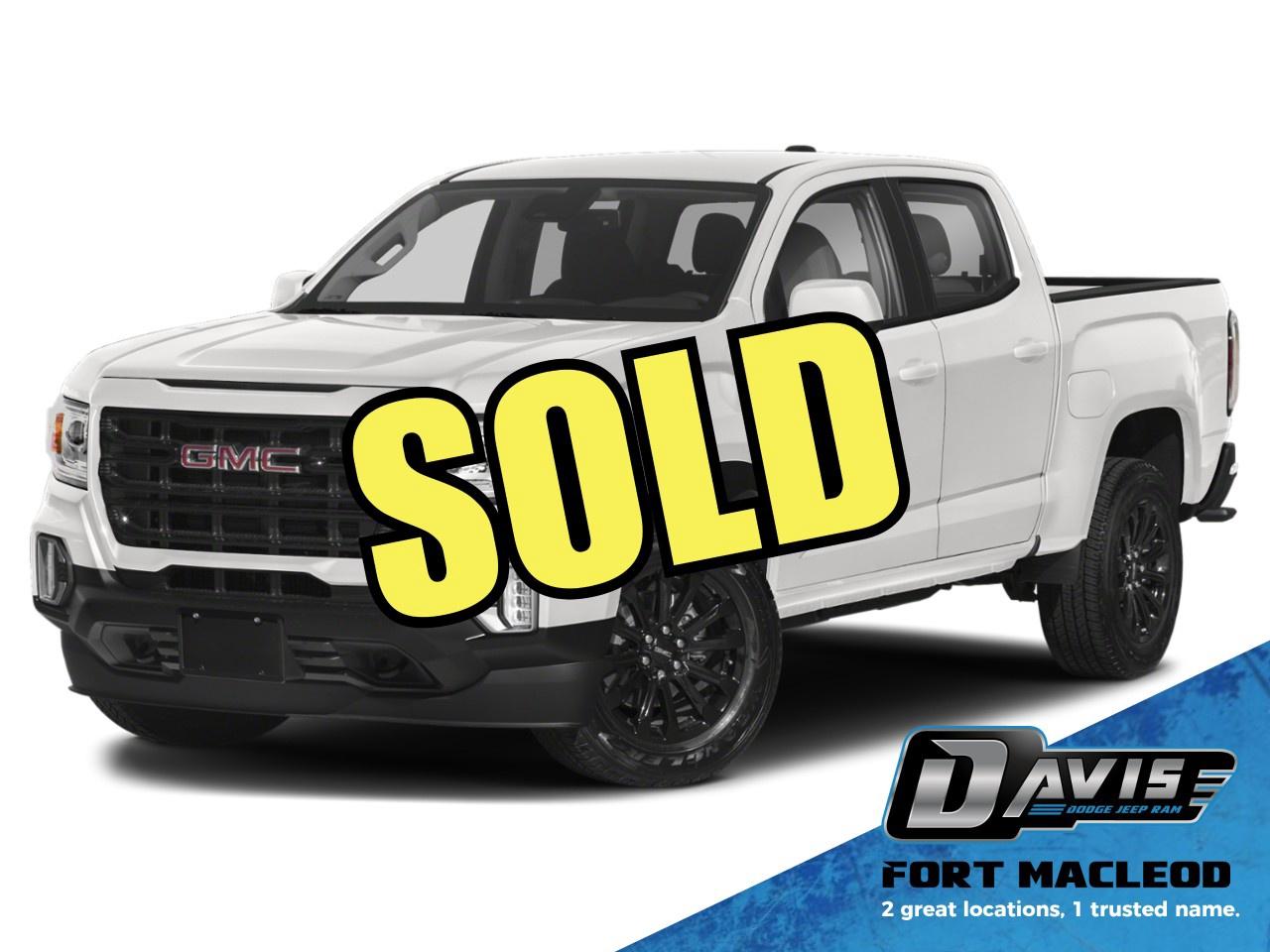 Used 2022 GMC Canyon Crew Cab Short Box 4-Wheel Drive Elevation for sale in Fort Macleod, AB