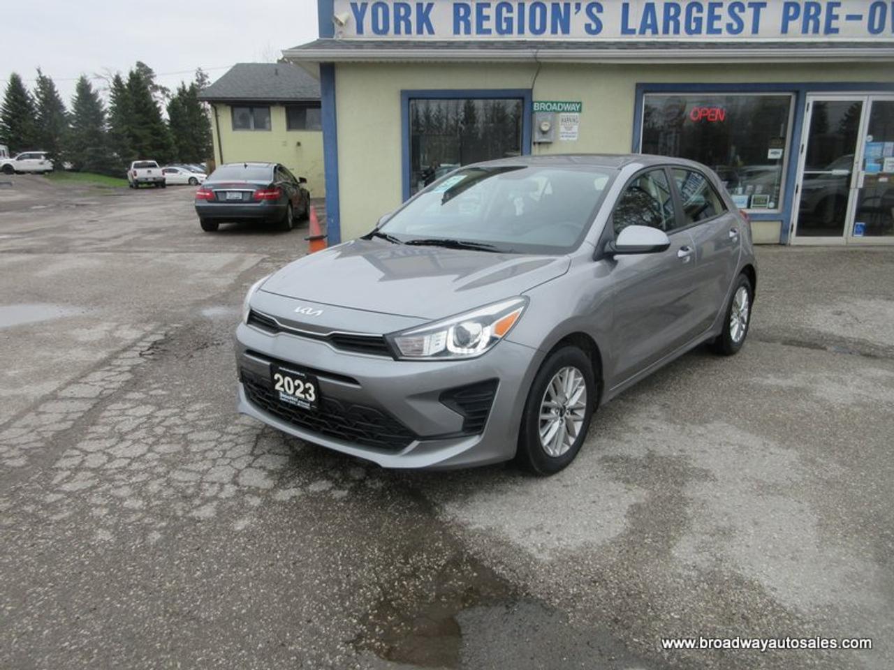 2023 Kia Rio5 WELL EQUIPPED S-TYPE 5 PASSENGER 1.6L - DOHC.. HEATED SEATS & WHEEL.. POWER SUNROOF.. BACK-UP CAMERA.. BLUETOOTH SYSTEM.. KEYLESS ENTRY.. Photo