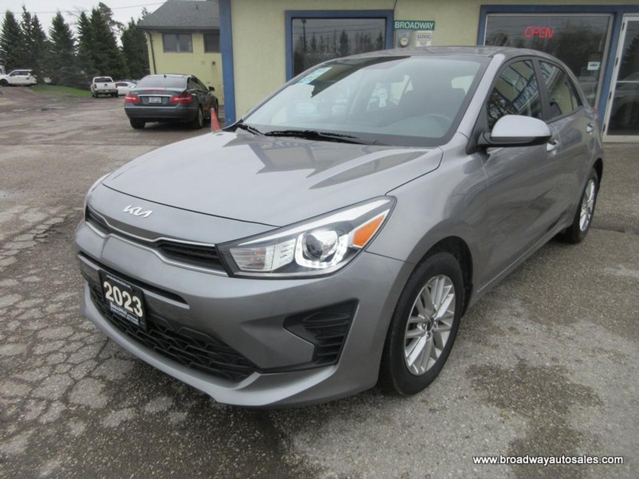 2023 Kia Rio5 WELL EQUIPPED S-TYPE 5 PASSENGER 1.6L - DOHC.. HEATED SEATS & WHEEL.. POWER SUNROOF.. BACK-UP CAMERA.. BLUETOOTH SYSTEM.. KEYLESS ENTRY..